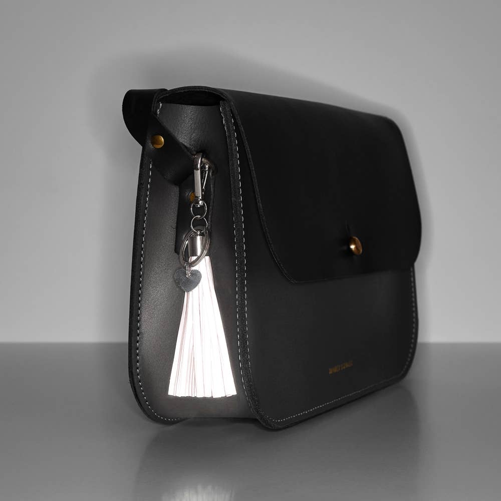 Reflektierende Quaste - Black D.o.ts - Räuberkinder