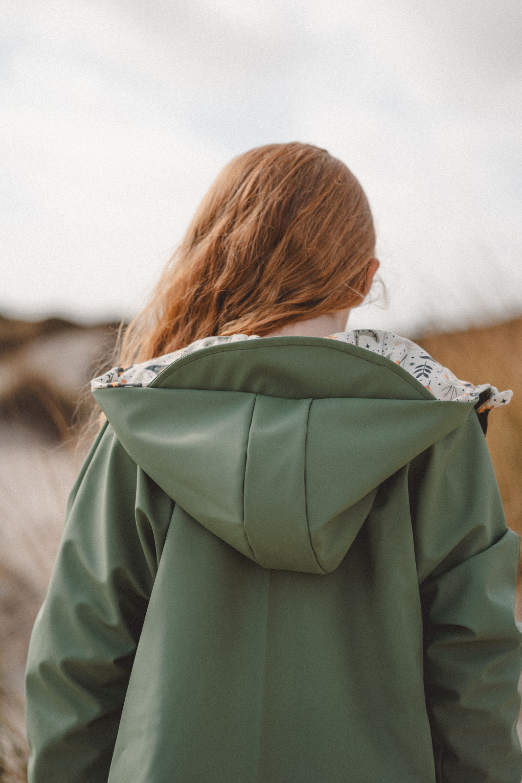 Regenjacke Eukalyptus / Boho Mond - Räuberkinder