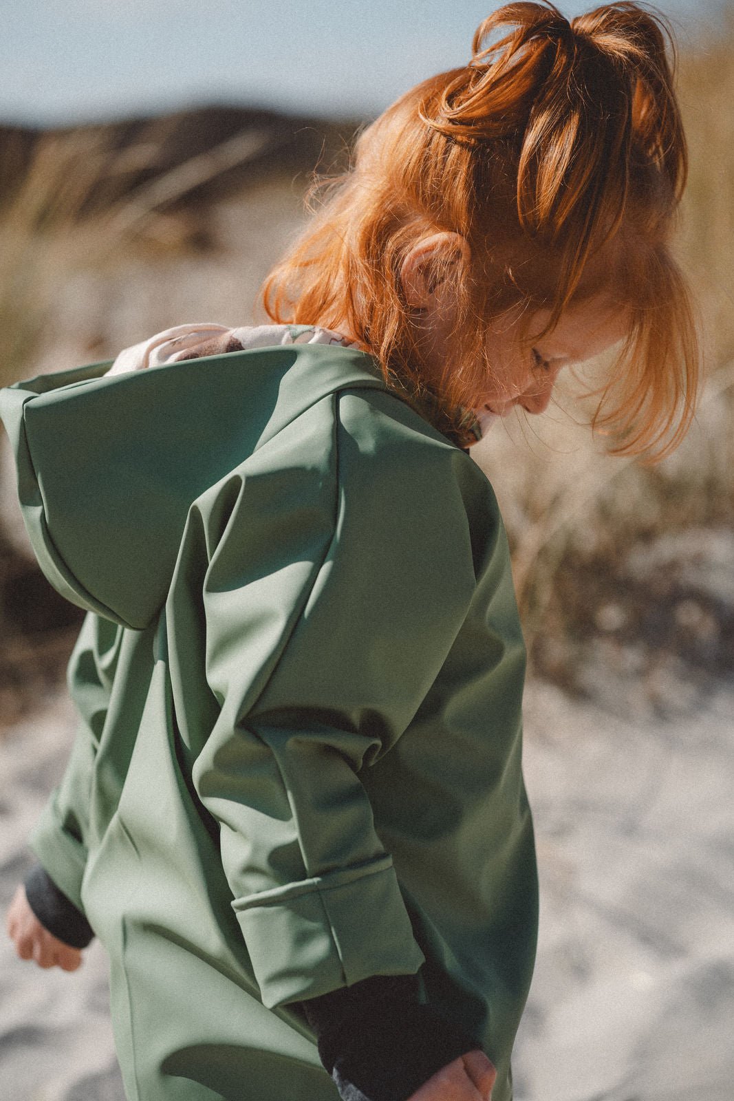 Regenjacke Eukalyptus / Erdbeermädchen - Räuberkinder