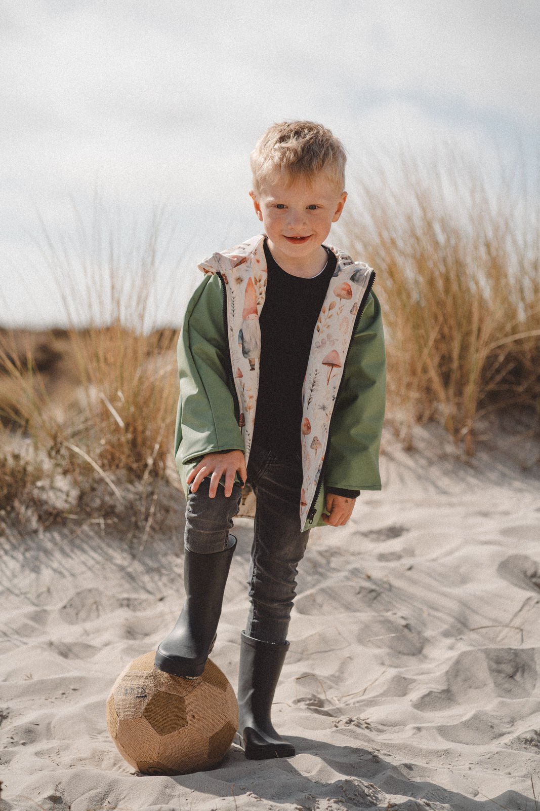 Regenjacke Eukalyptus / Wichtel - Räuberkinder