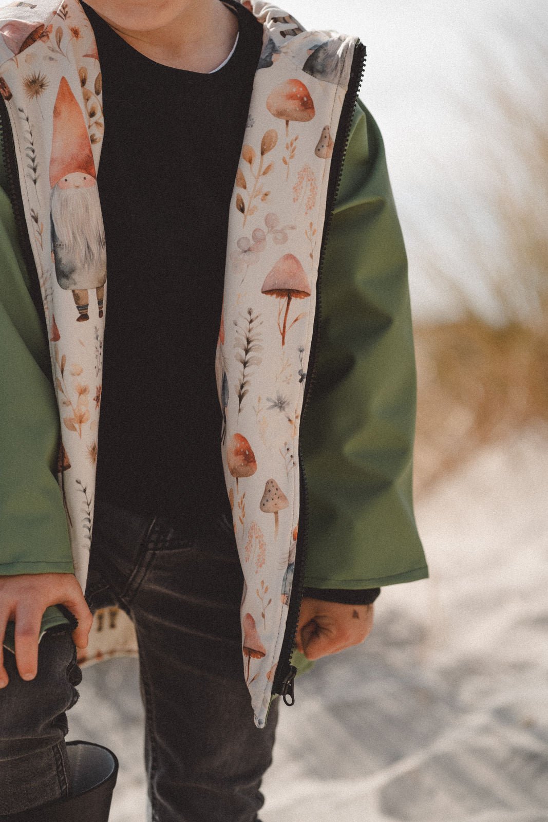 Regenjacke Eukalyptus / Wichtel - Räuberkinder