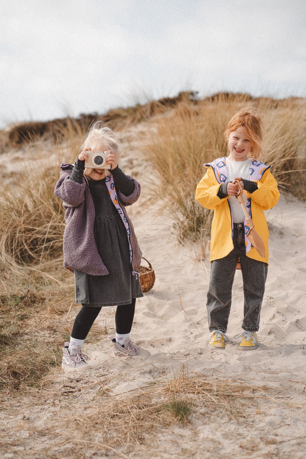 Regenjacke Gelb / Frittenliebe - Räuberkinder