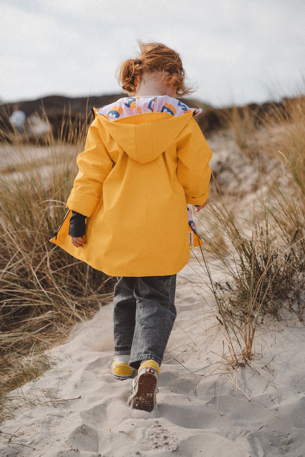 Regenjacke Gelb / Frittenliebe - Räuberkinder