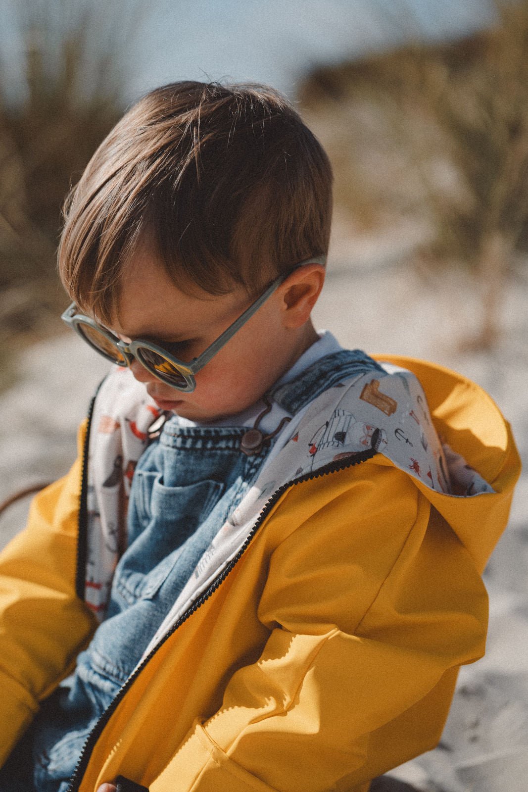 Regenjacke Gelb / Moin - Räuberkinder