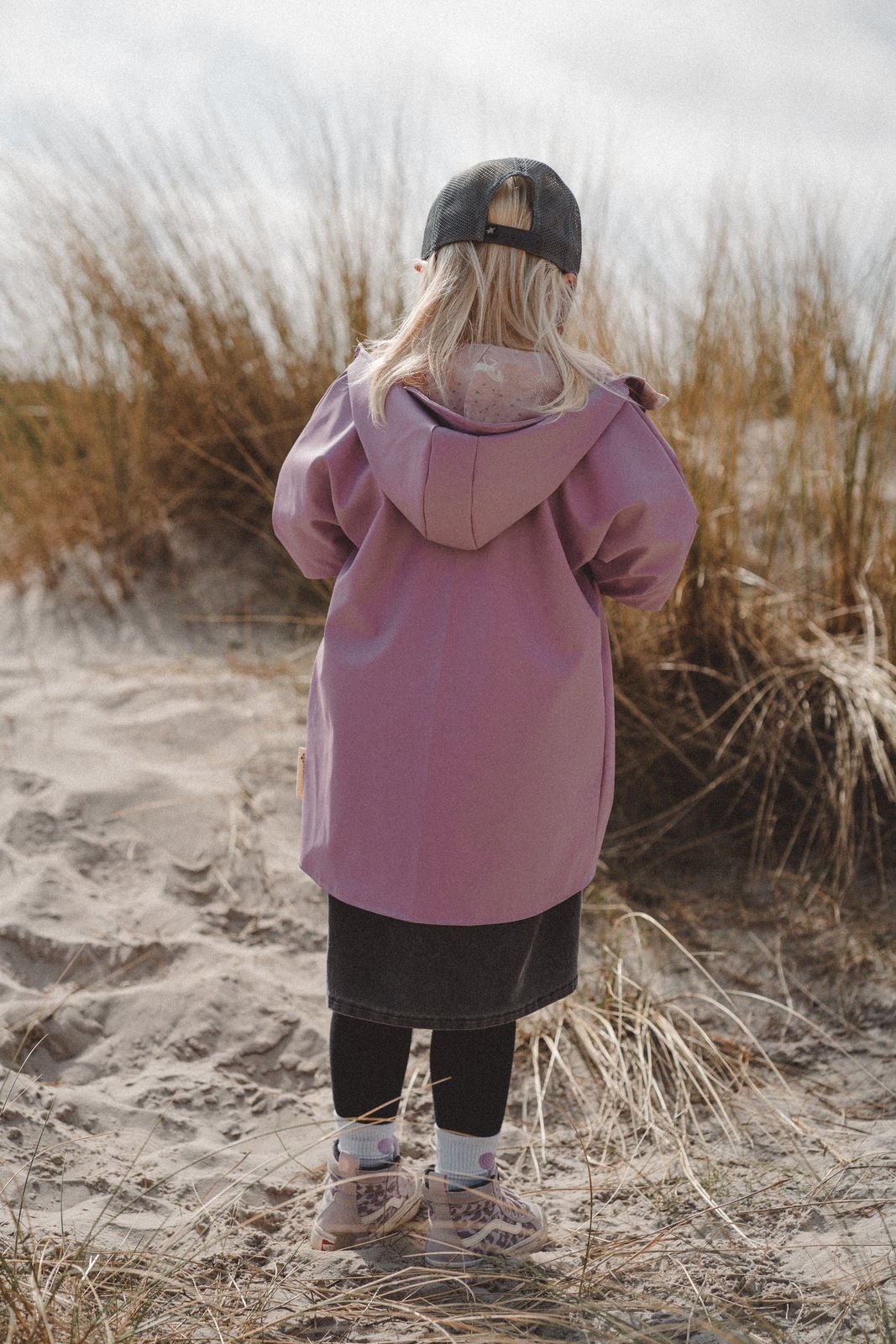 Regenjacke Mauve / Einhorn - Räuberkinder