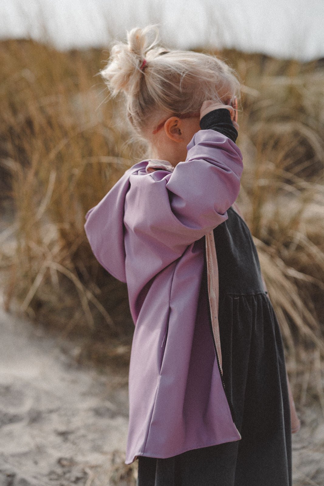 Regenjacke Mauve / Einhorn - Räuberkinder