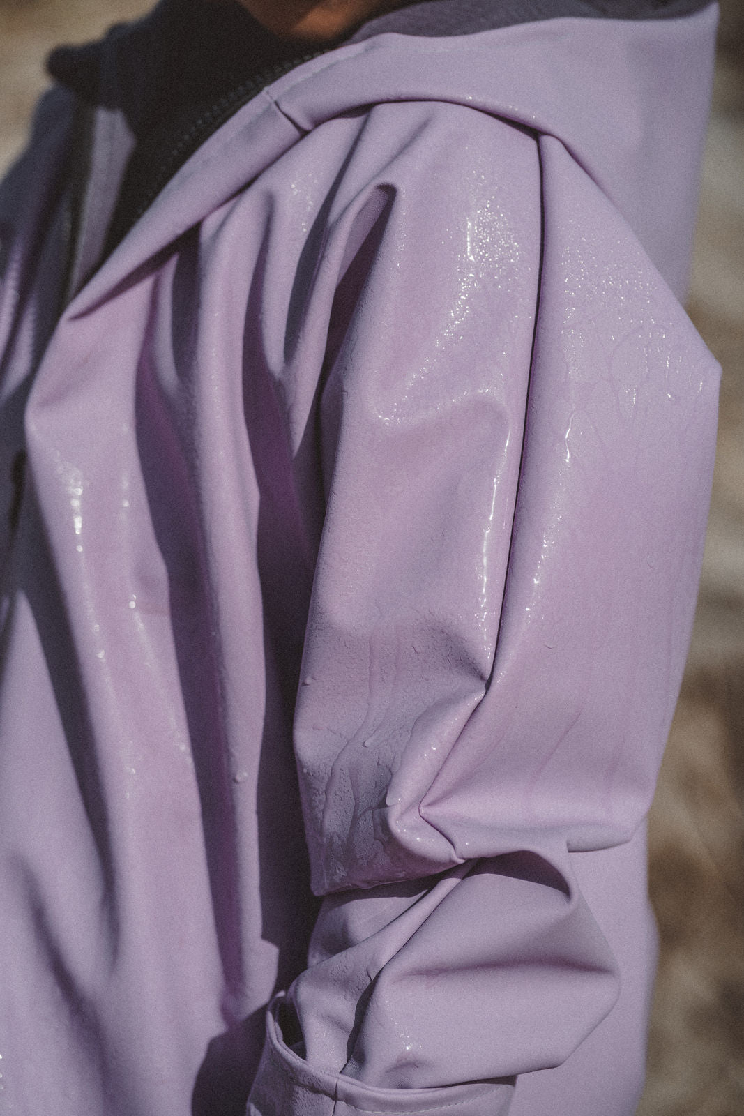 Regenjacke Mauve x Musselin - Räuberkinder