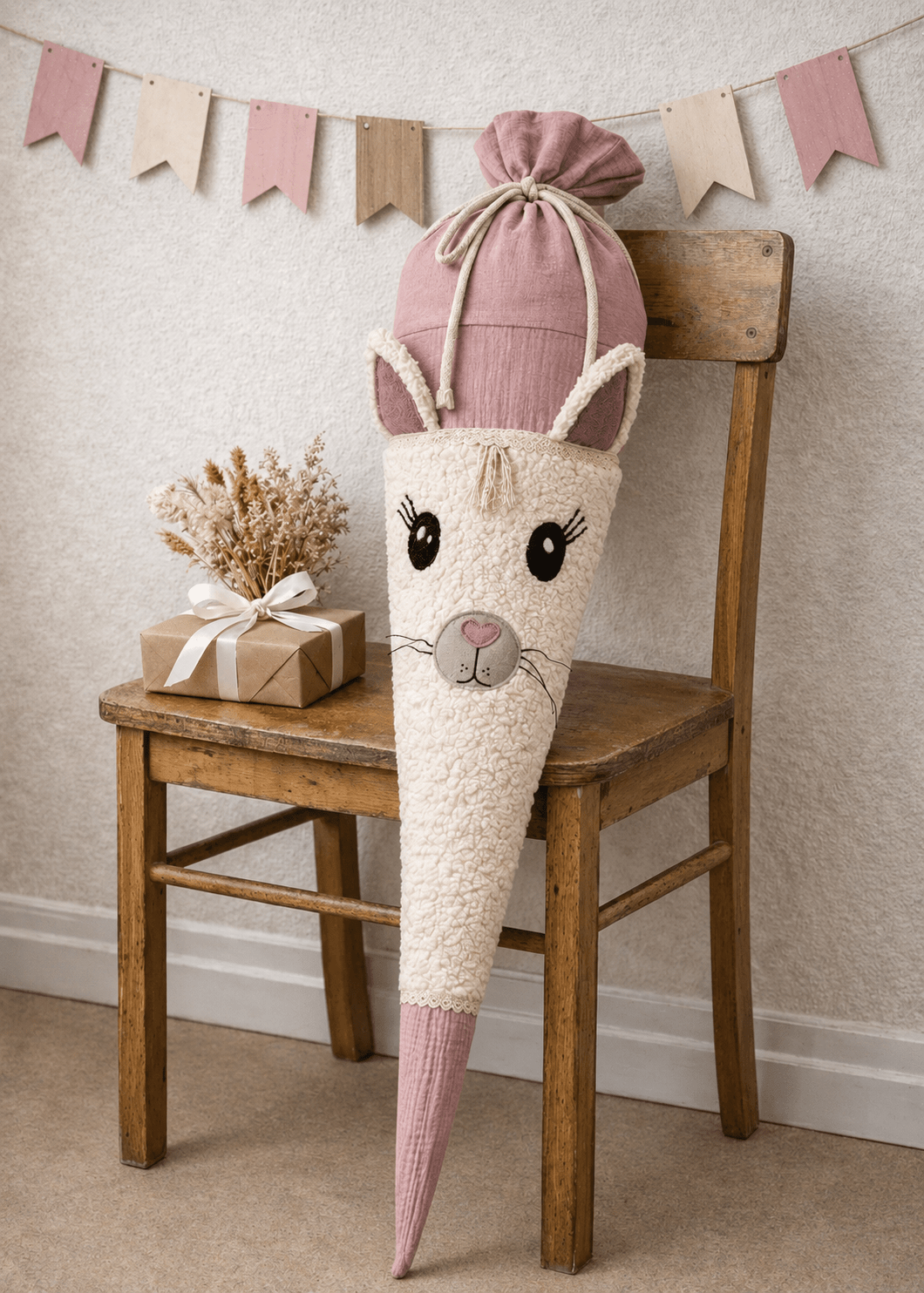 Schultüte Katze aus Teddyfell mit Kissenfunktion - Schultüte - Räuberkinder 1