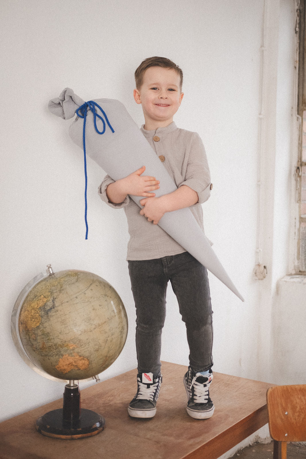 Schultüte aus Musselin - Räuberkinder