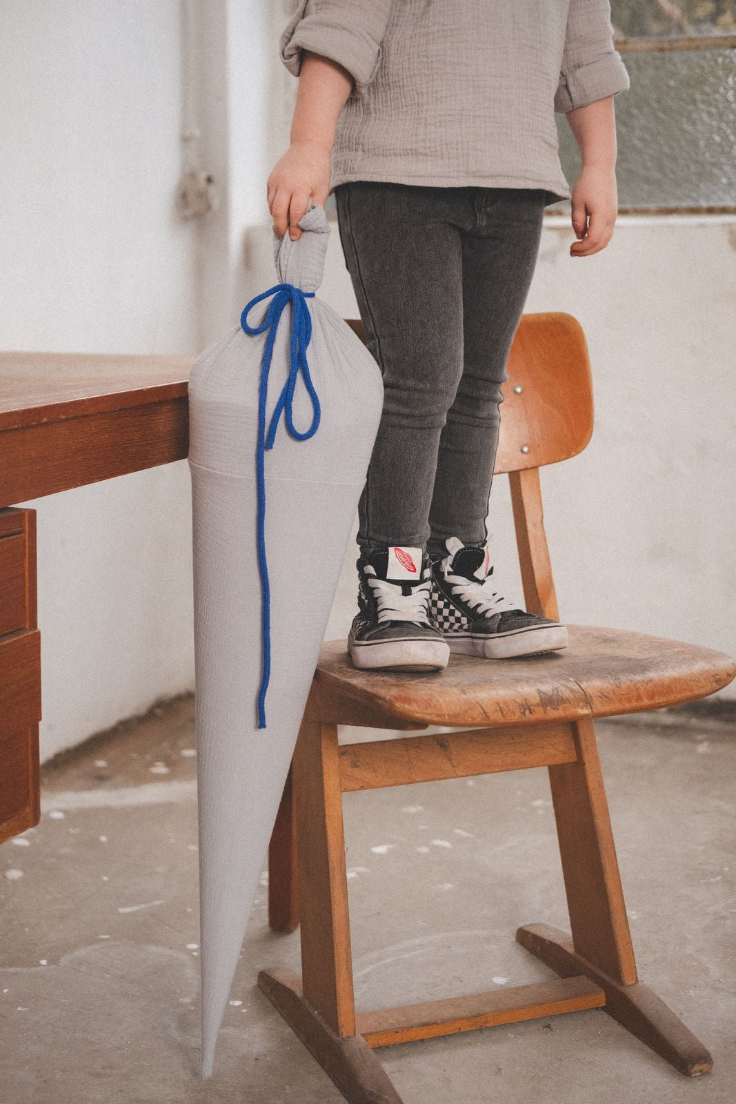 Schultüte aus Musselin - Räuberkinder