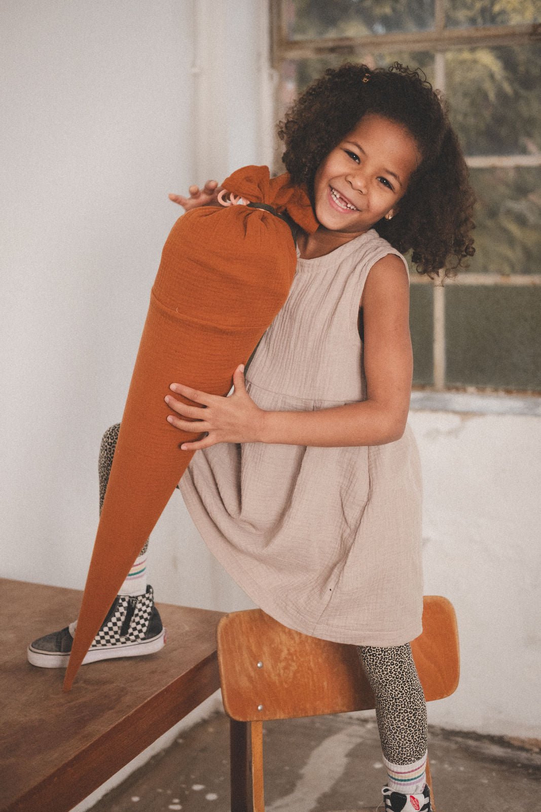 Schultüte aus Musselin - Räuberkinder