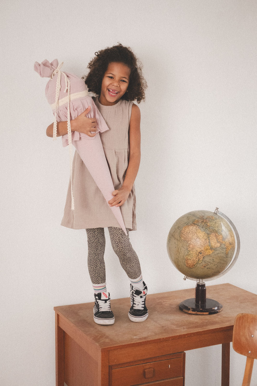 Schultüte Boho Altrosa - Räuberkinder