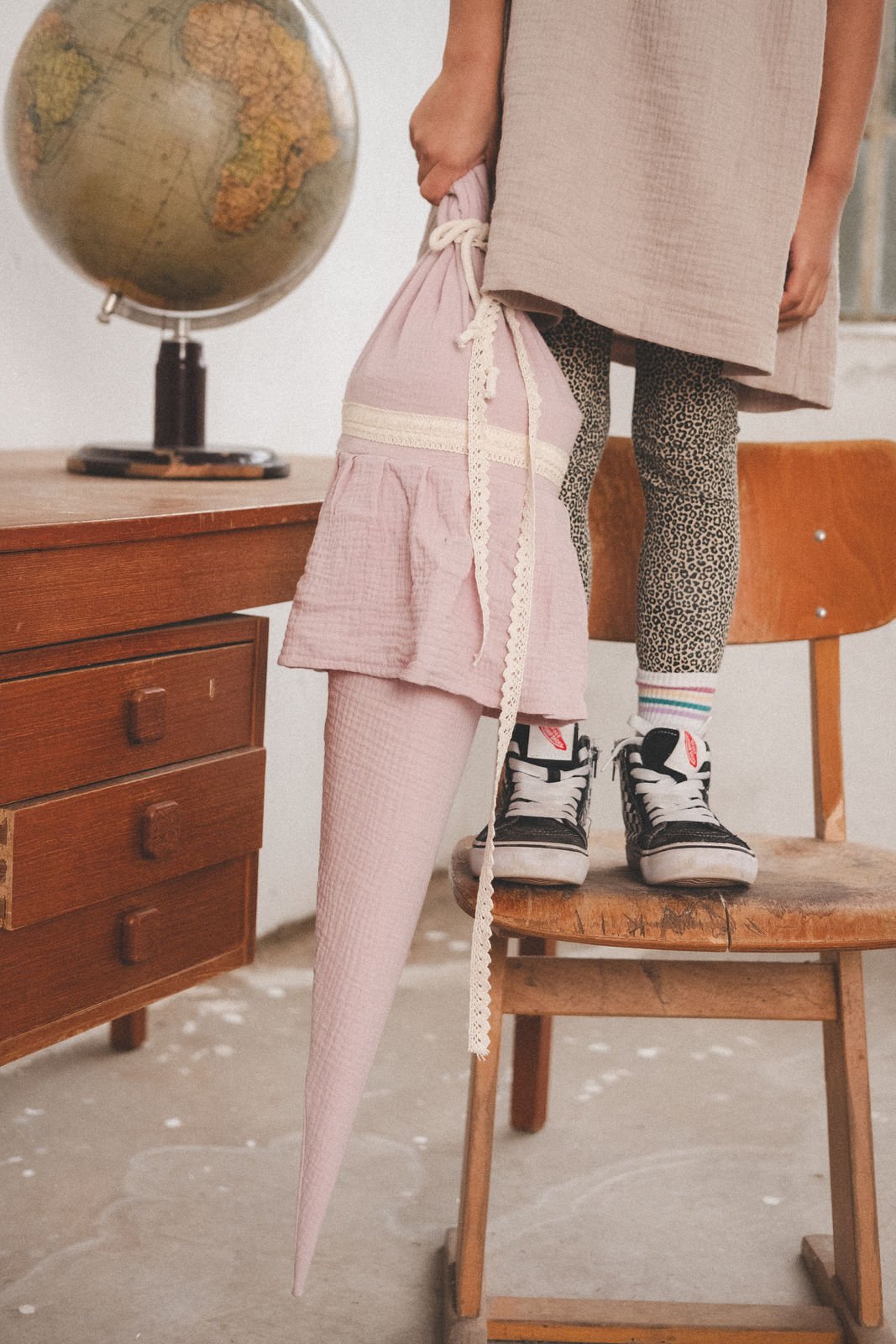 Schultüte Boho Altrosa - Räuberkinder