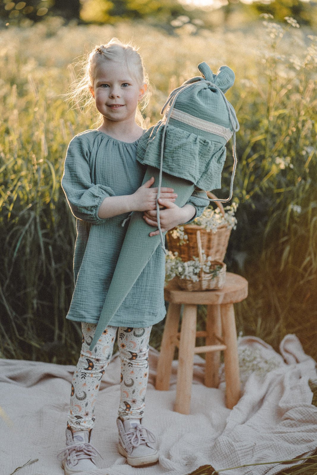 Schultüte Boho Mint - Räuberkinder