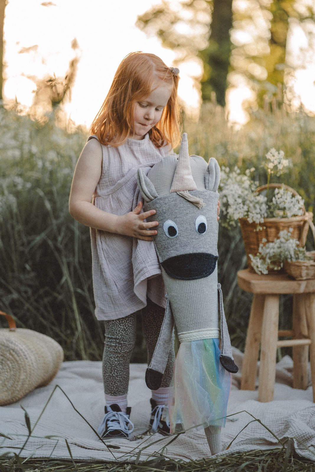 Schultüte "funkelndes Einhorn" - Räuberkinder