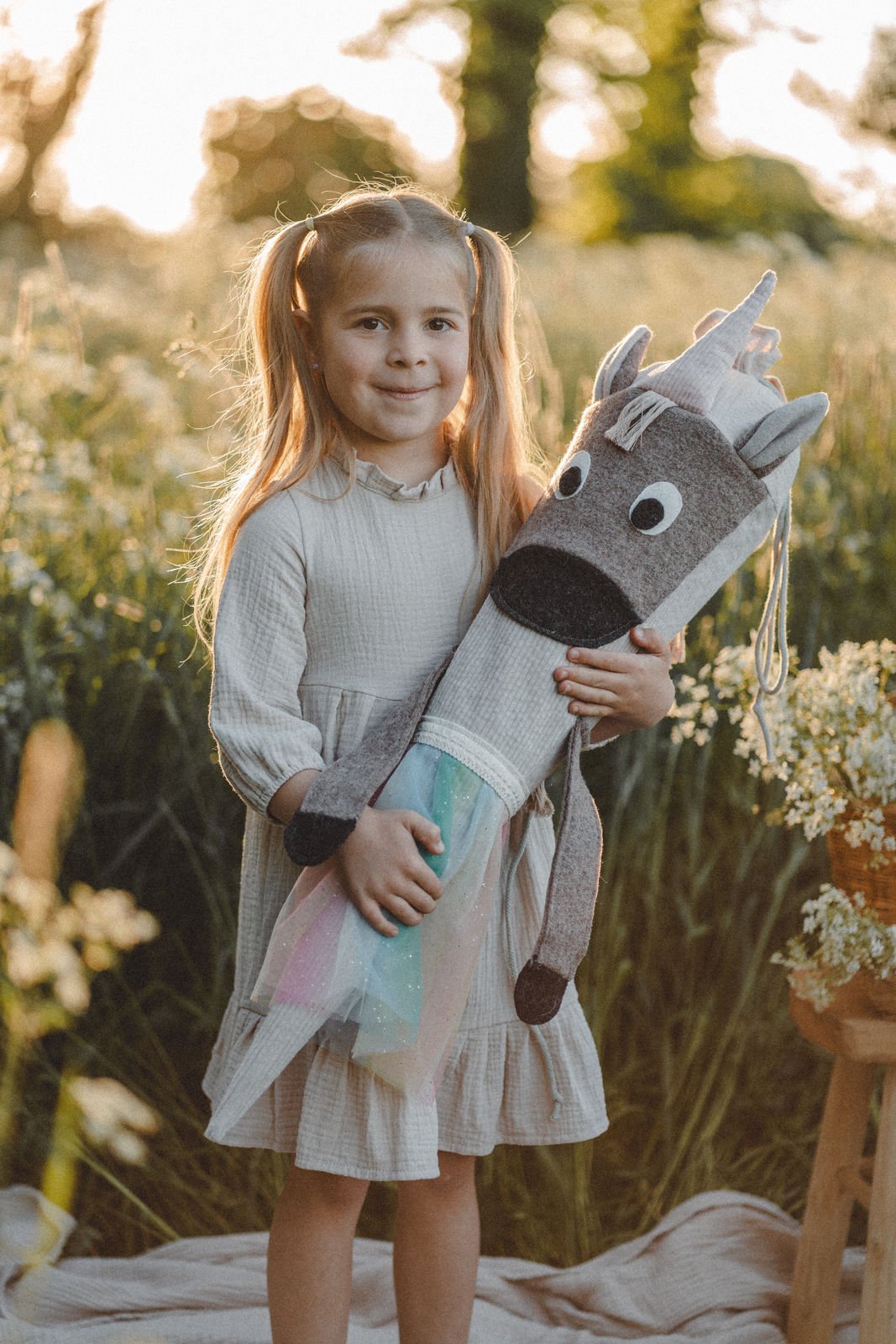 Schultüte "funkelndes Einhorn" - Räuberkinder