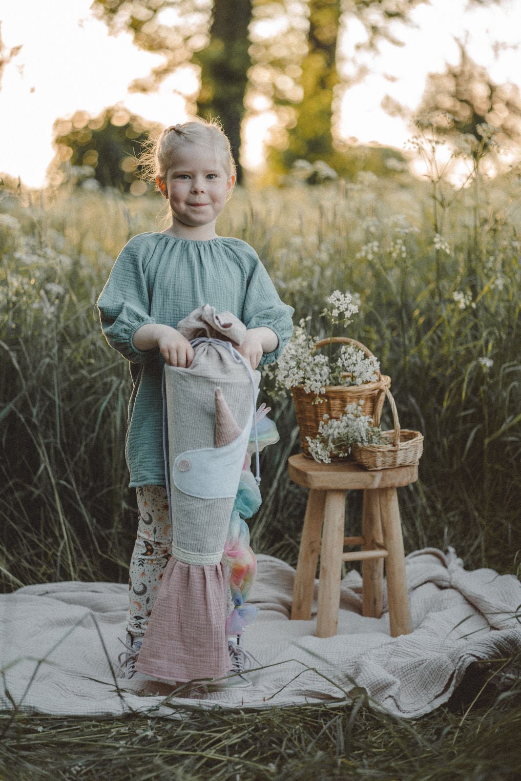 Schultüte "Kunterbuntes Einhorn" - Räuberkinder