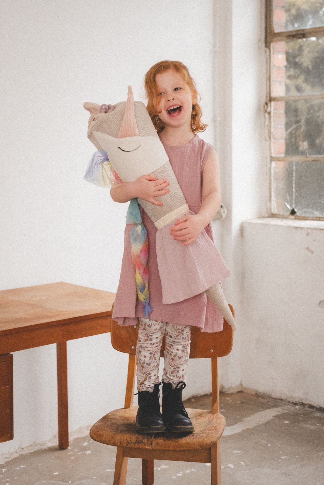 Schultüte "Kunterbuntes Einhorn" - Räuberkinder