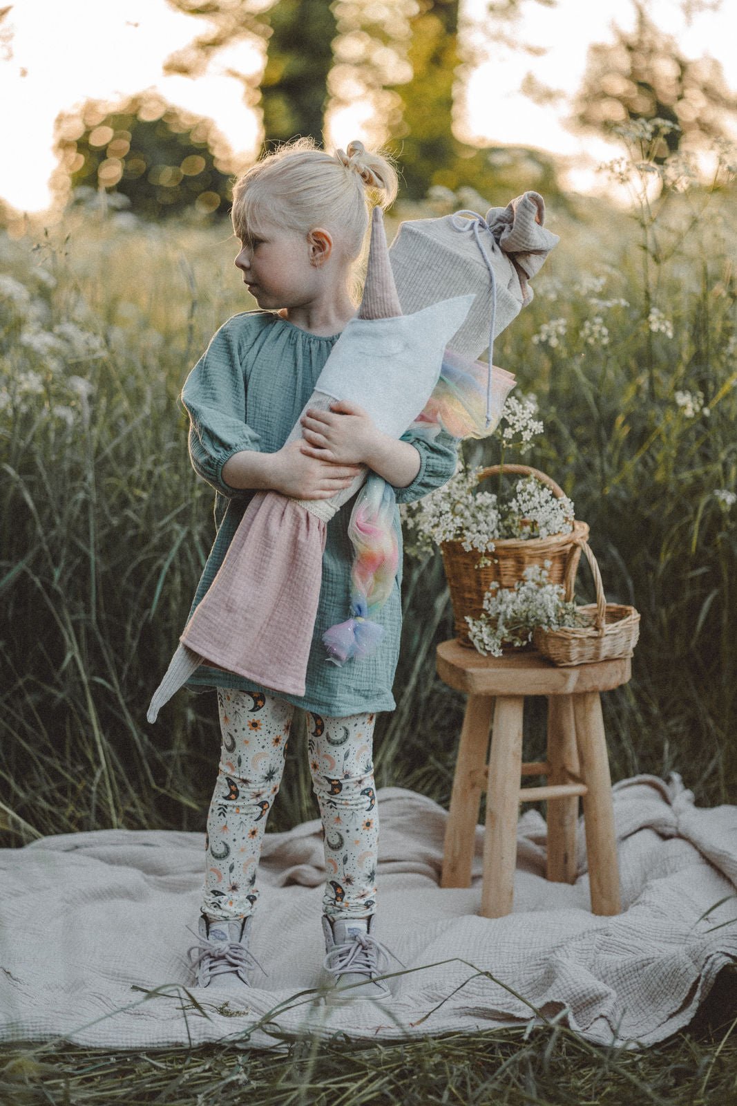 Schultüte "Kunterbuntes Einhorn" - Räuberkinder