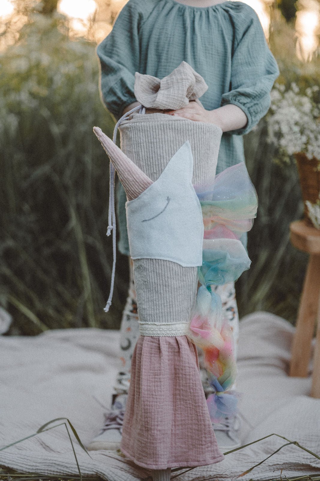 Schultüte "Kunterbuntes Einhorn" - Räuberkinder