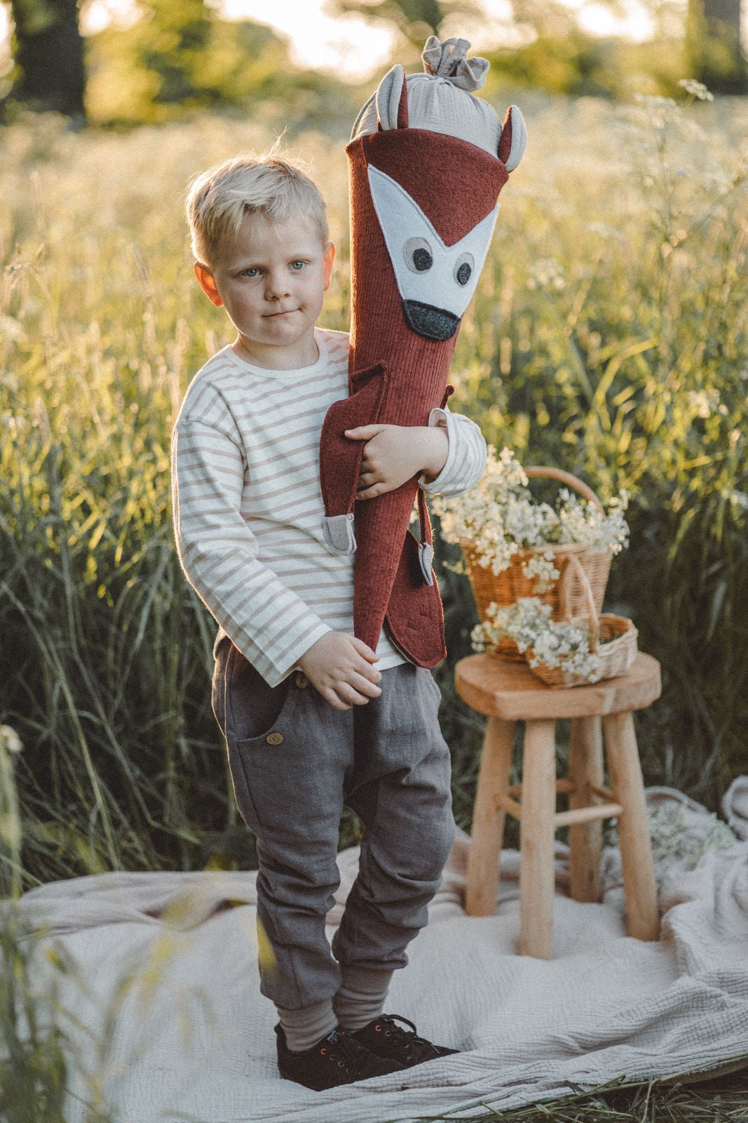 Schultüte "rostiger Fuchs" - Räuberkinder