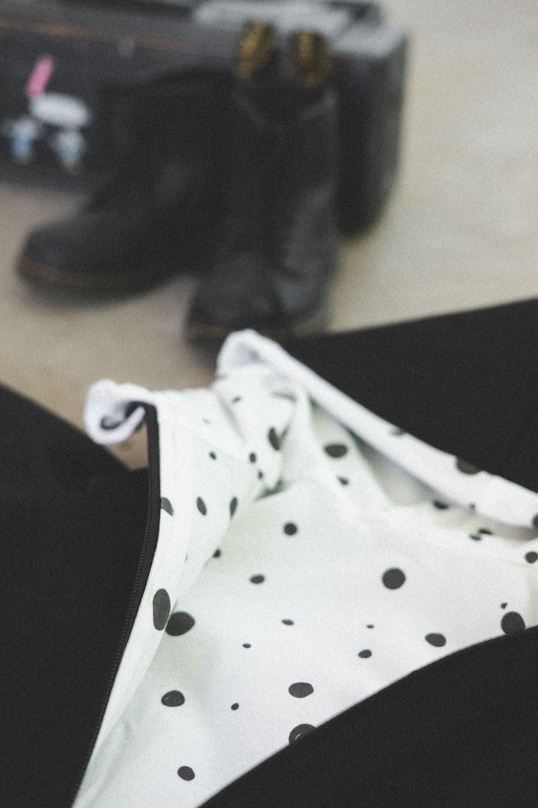 Softshell - Overall Anthrazit / Kritzelpunkte - Räuberkinder