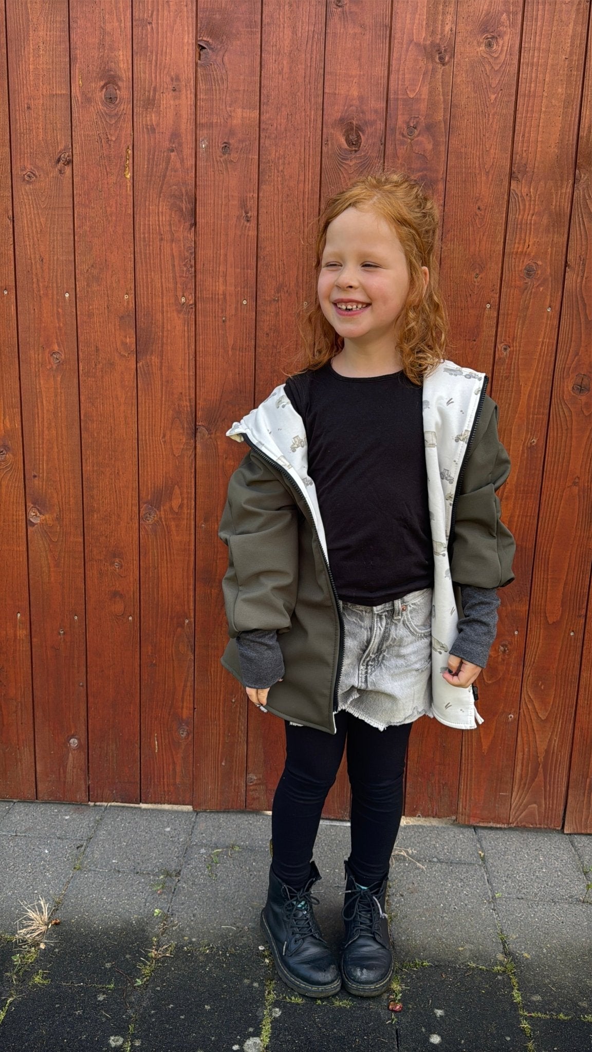 Softshelljacke Bauernhof - Räuberkinder