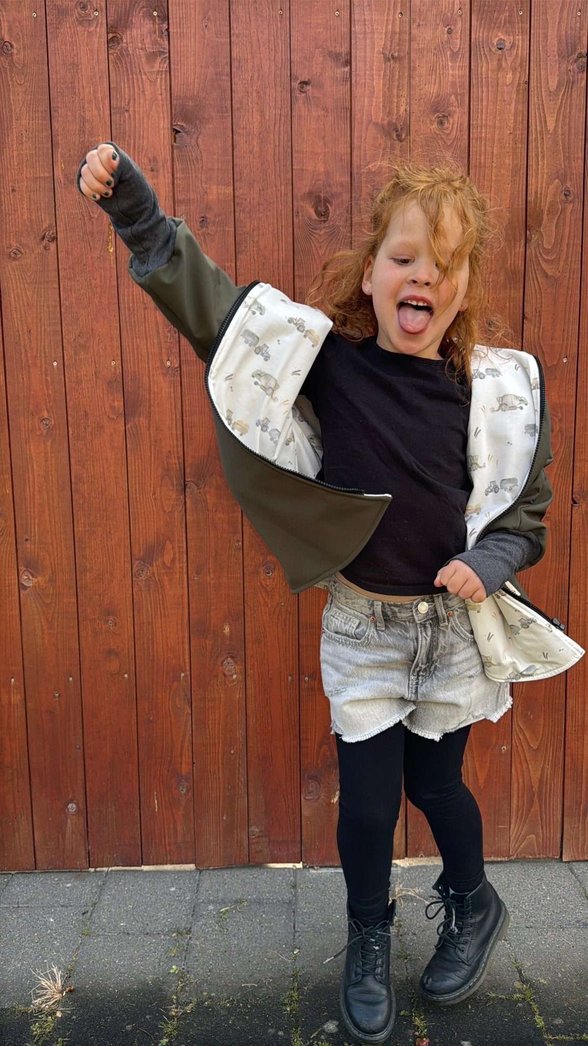 Softshelljacke Bauernhof - Räuberkinder