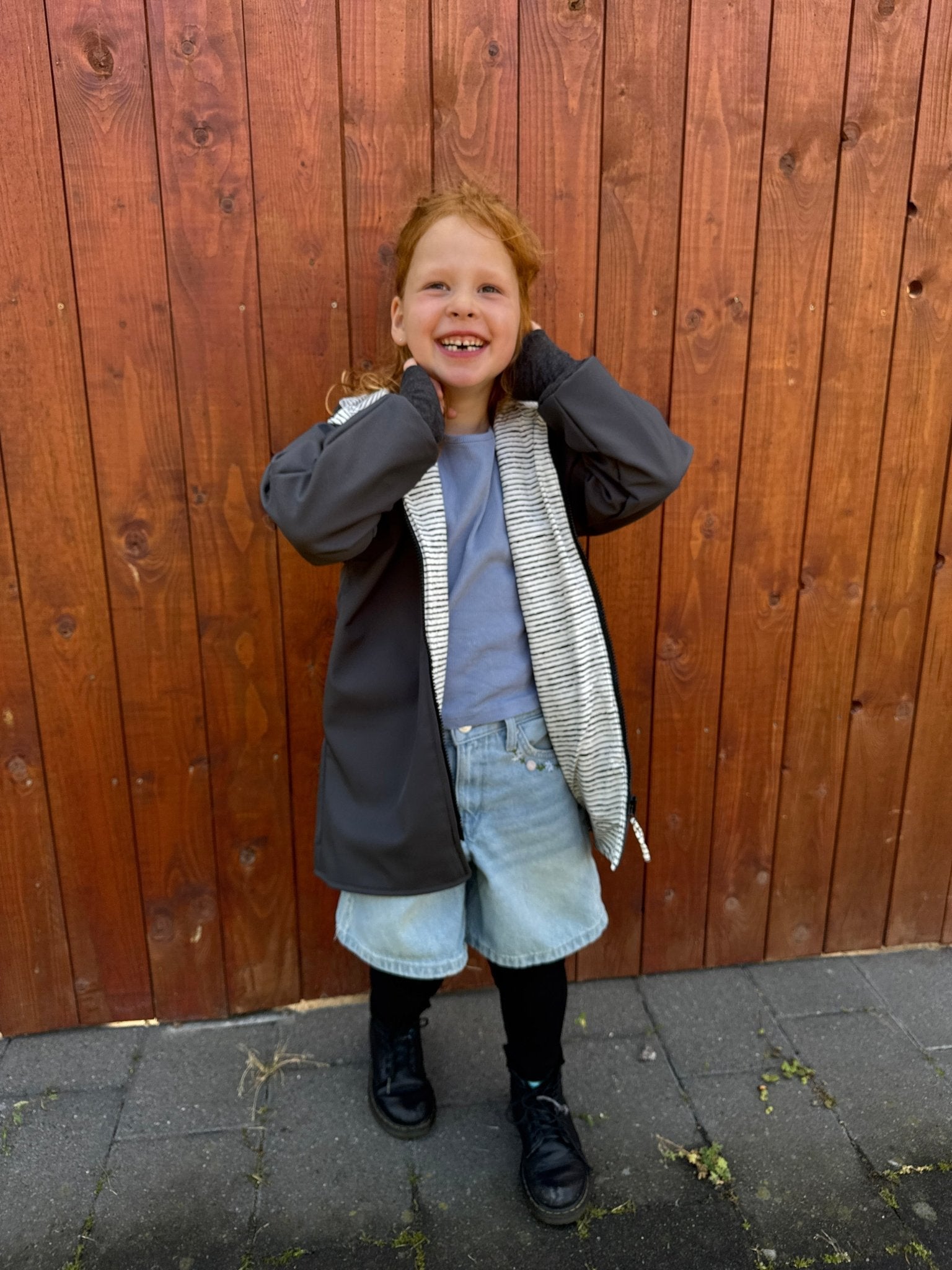 Softshelljacke Streifenhörnchen - Räuberkinder