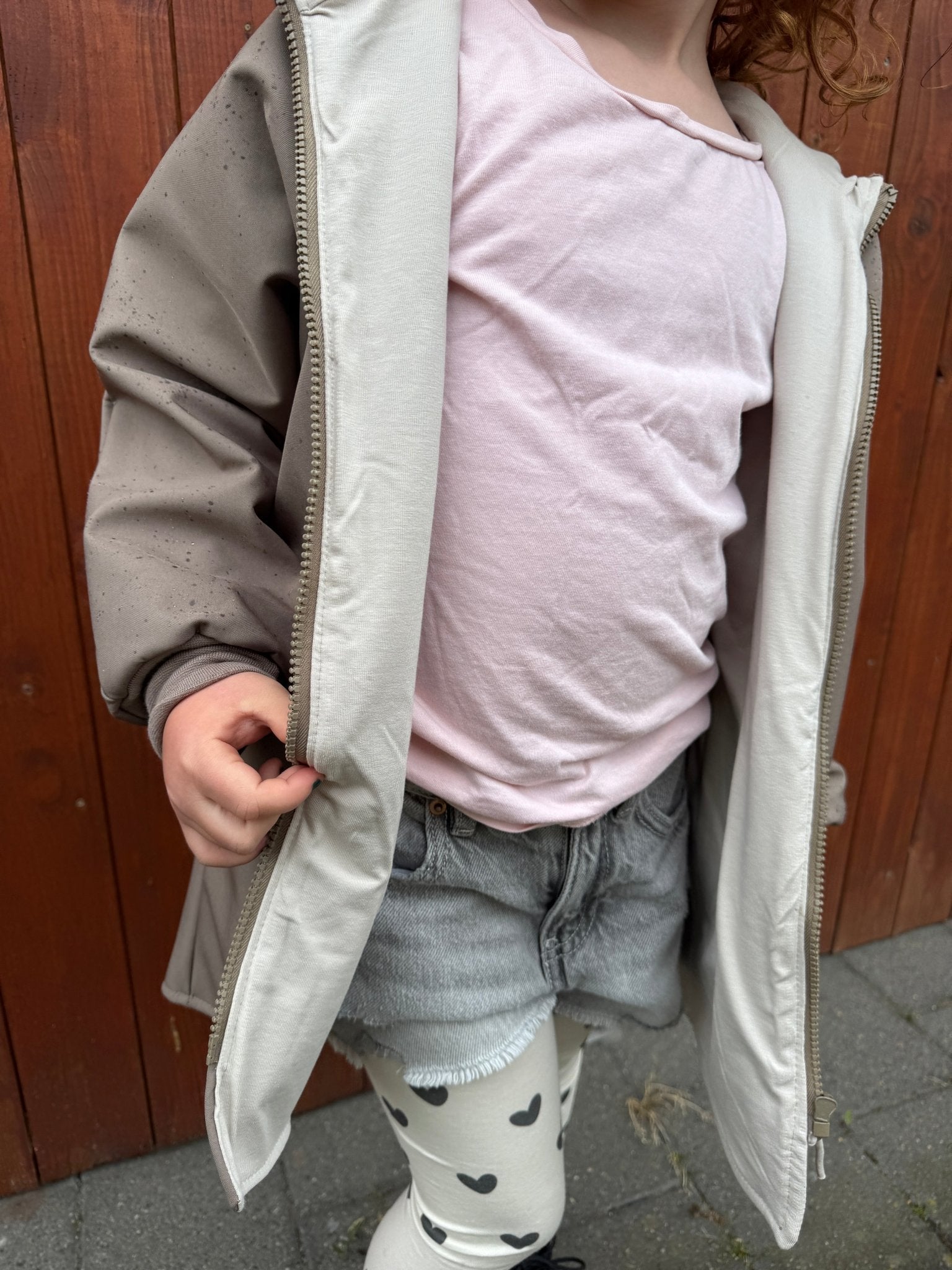 Softshelljacke Taupe - Räuberkinder