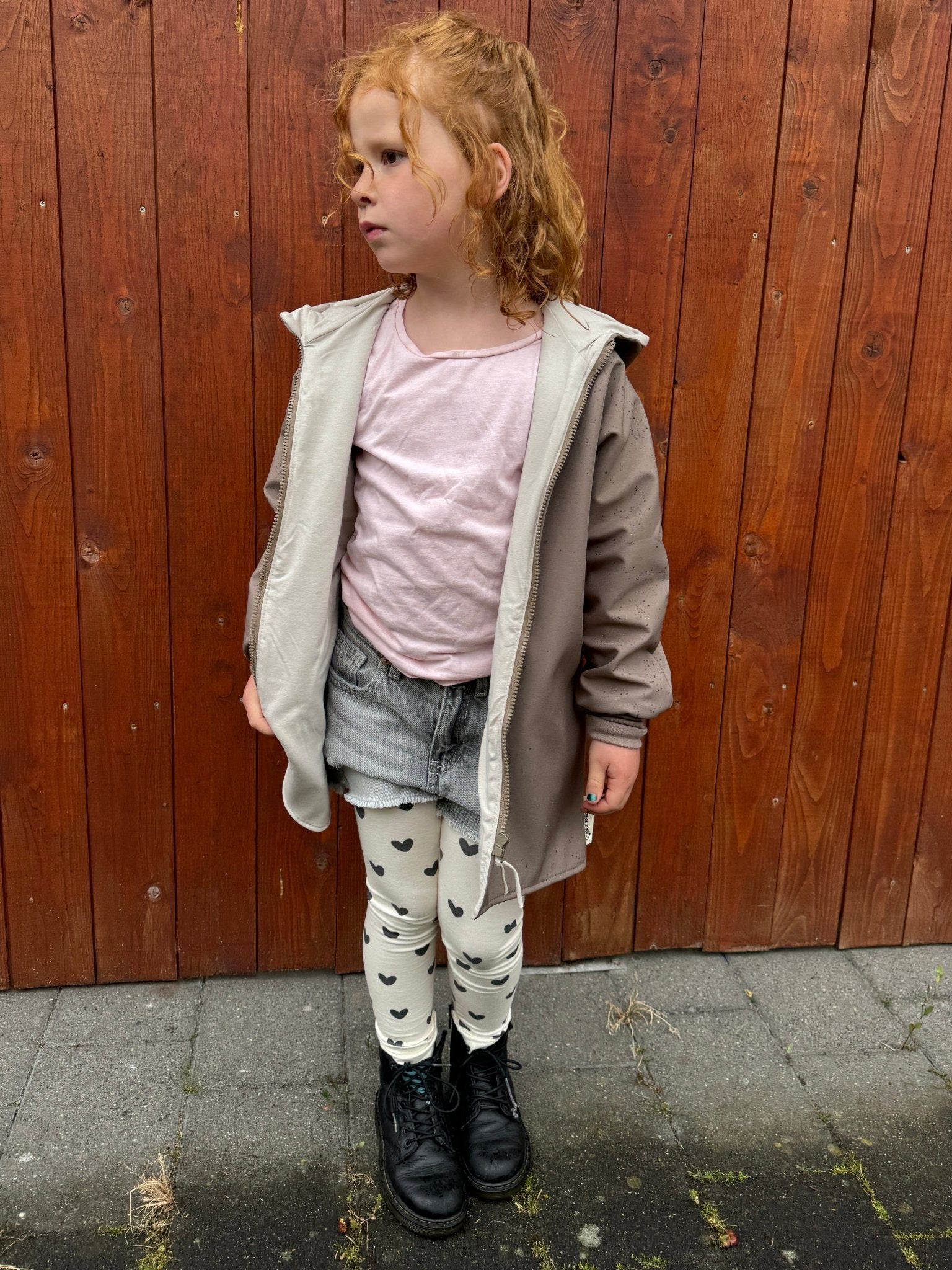 Softshelljacke Taupe - Räuberkinder