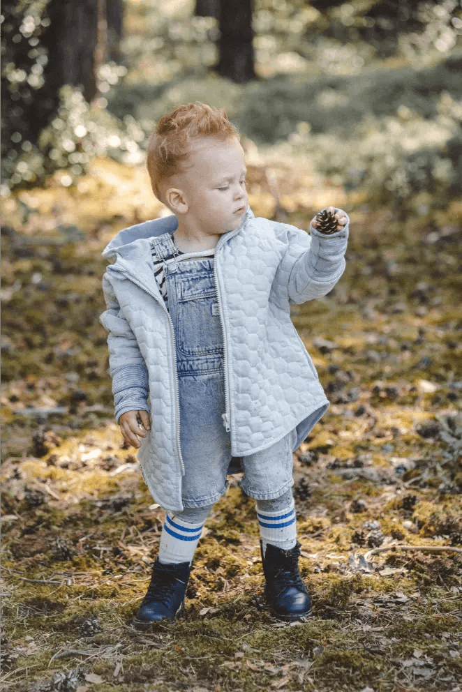 Steppjacke Kinder aus Baumwolle in Blau - Jacke - Räuberkinder 1