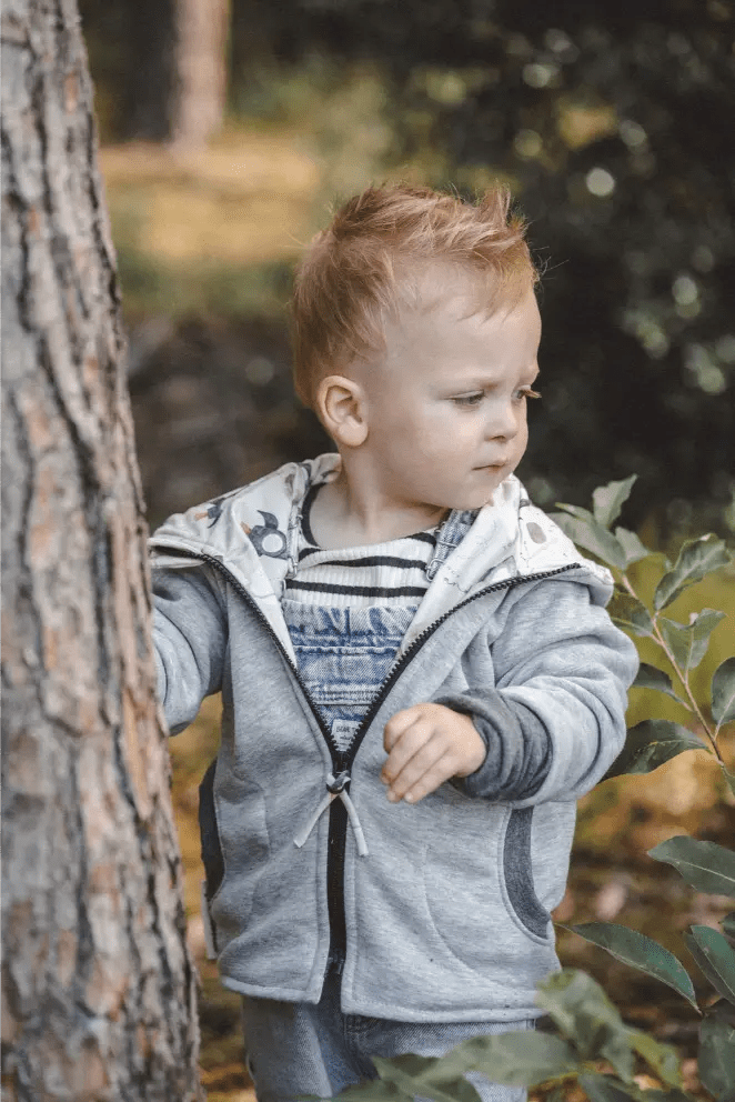 Sweatjacke Kletterkind Grau Rakete - Räuberkinder 3