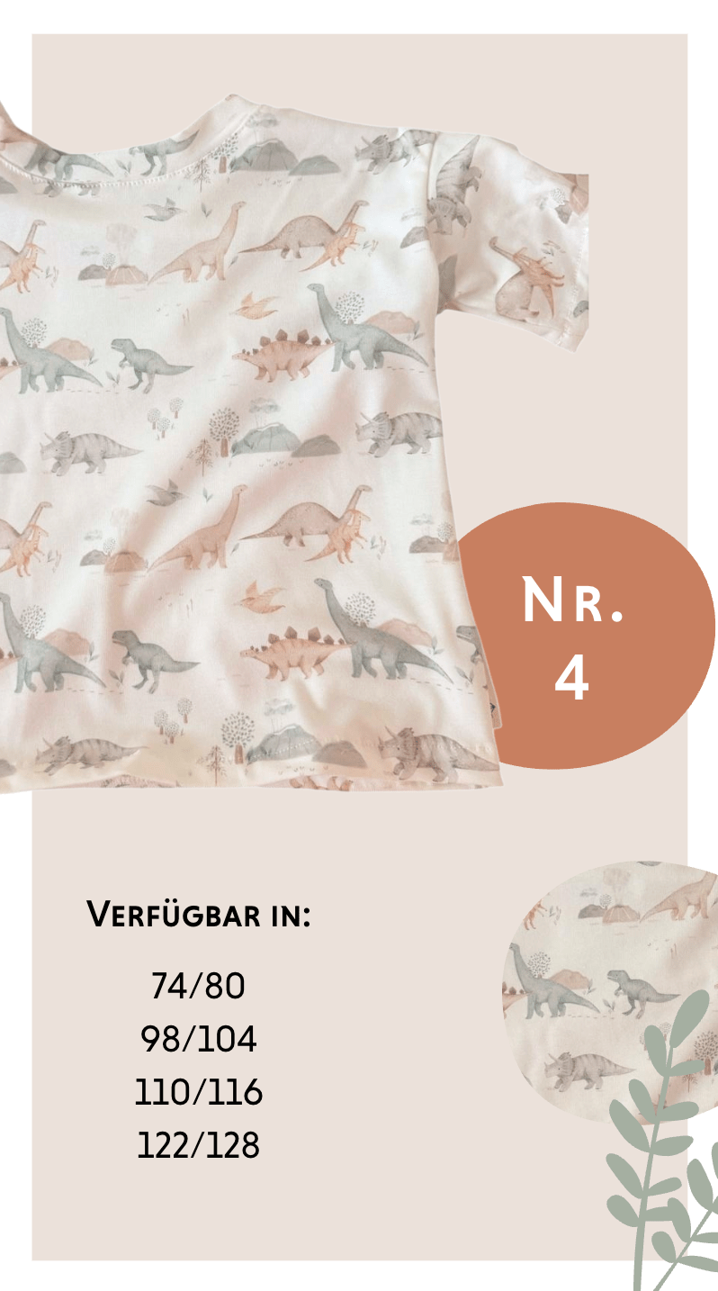 T-Shirt Boho Dino (Nr.4) - Räuberkinder
