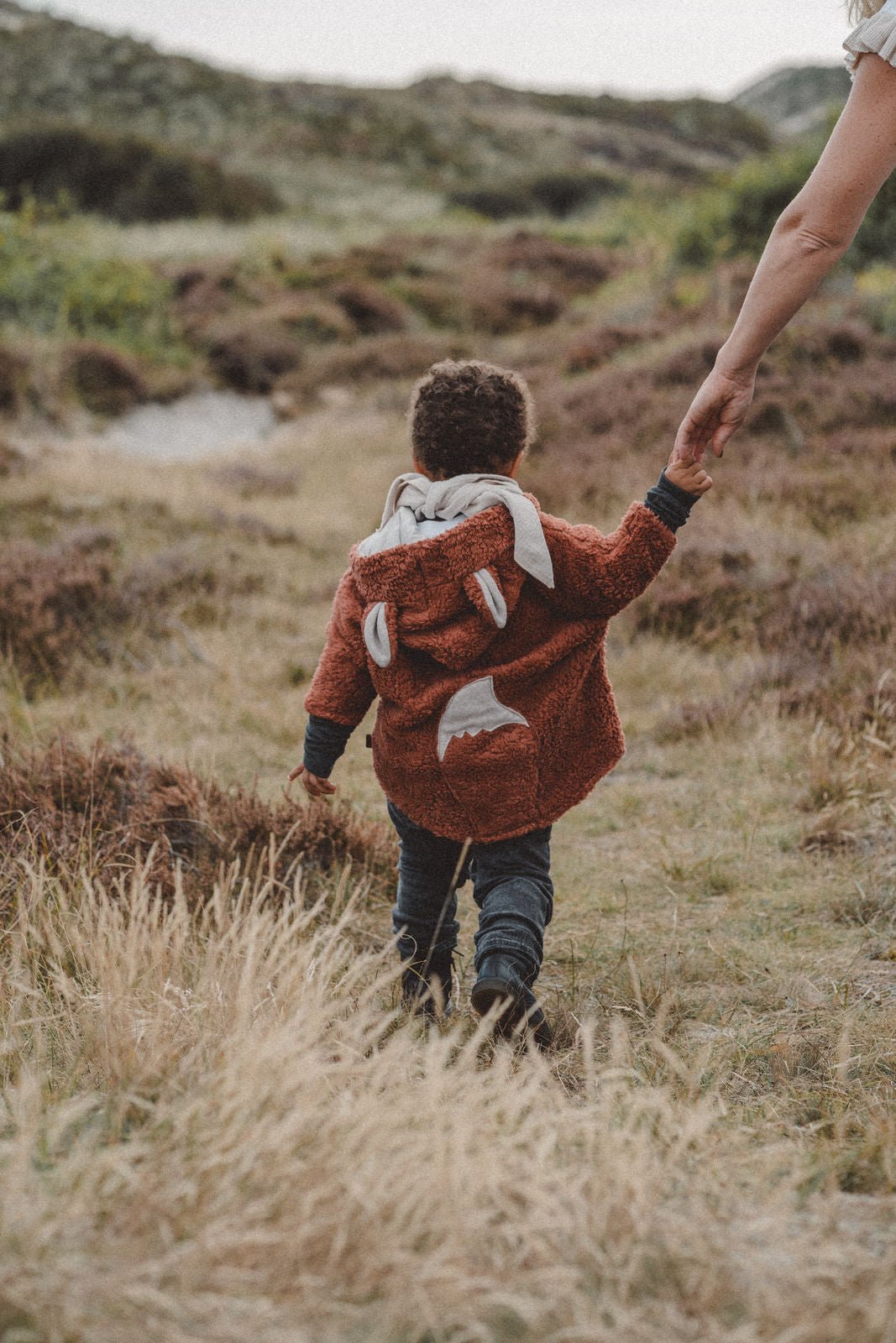 Teddyfelljacke rostiger Fuchs - Räuberkinder