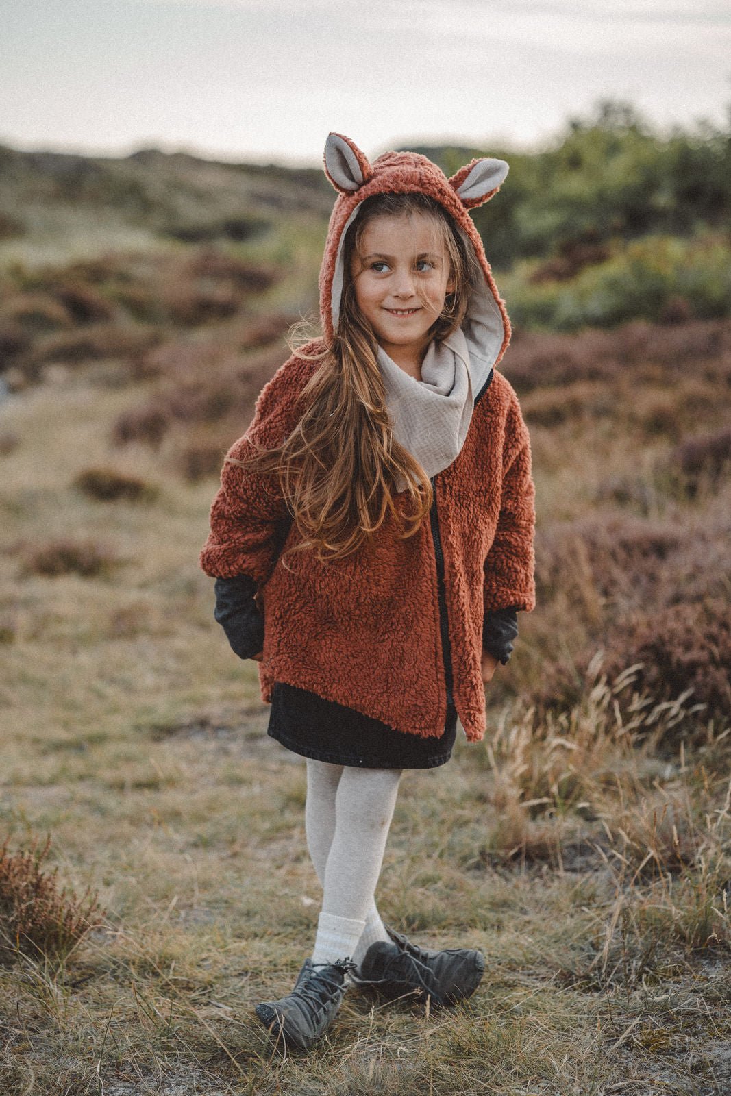 Teddyfelljacke rostiger Fuchs - Räuberkinder