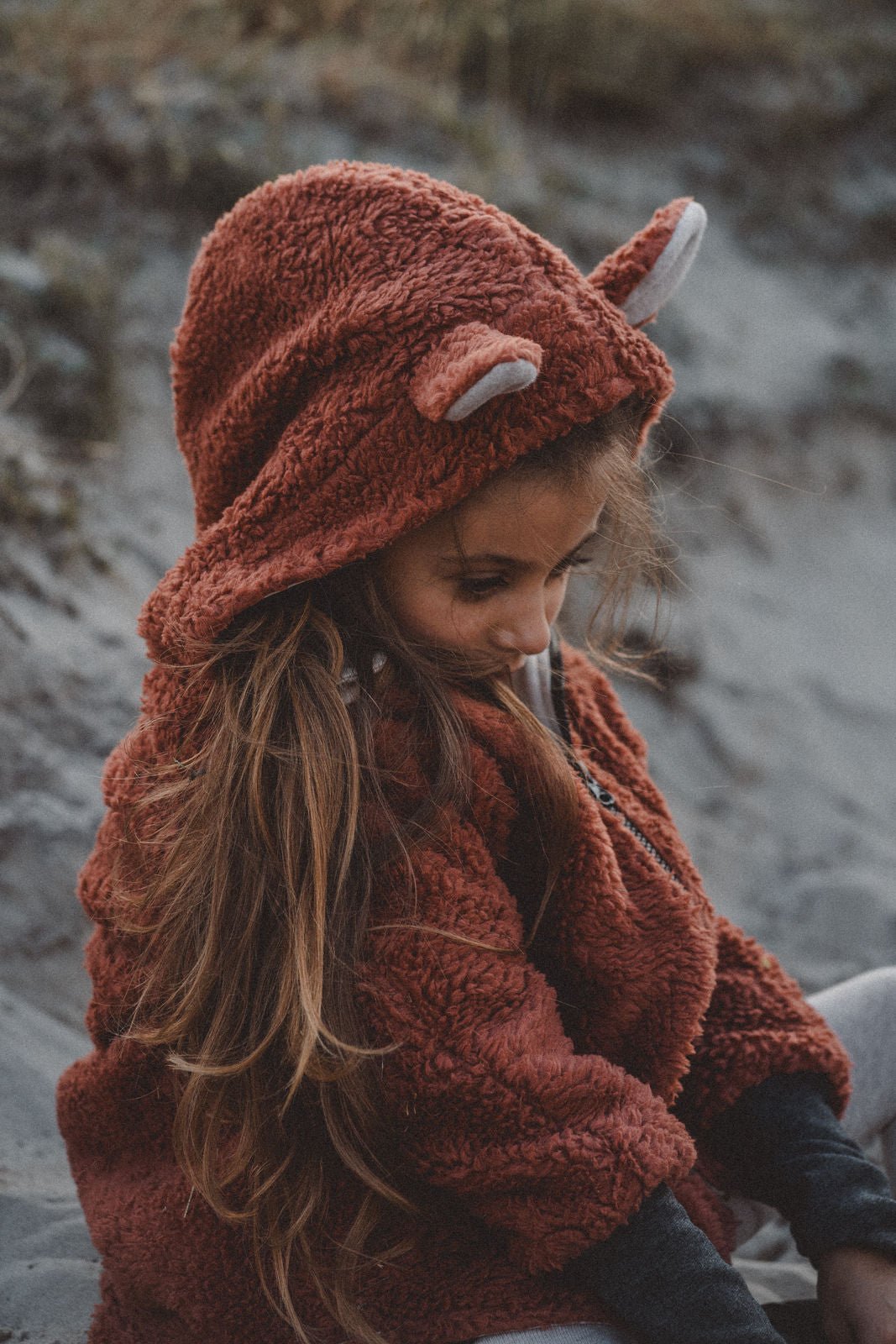 Teddyfelljacke rostiger Fuchs - Räuberkinder