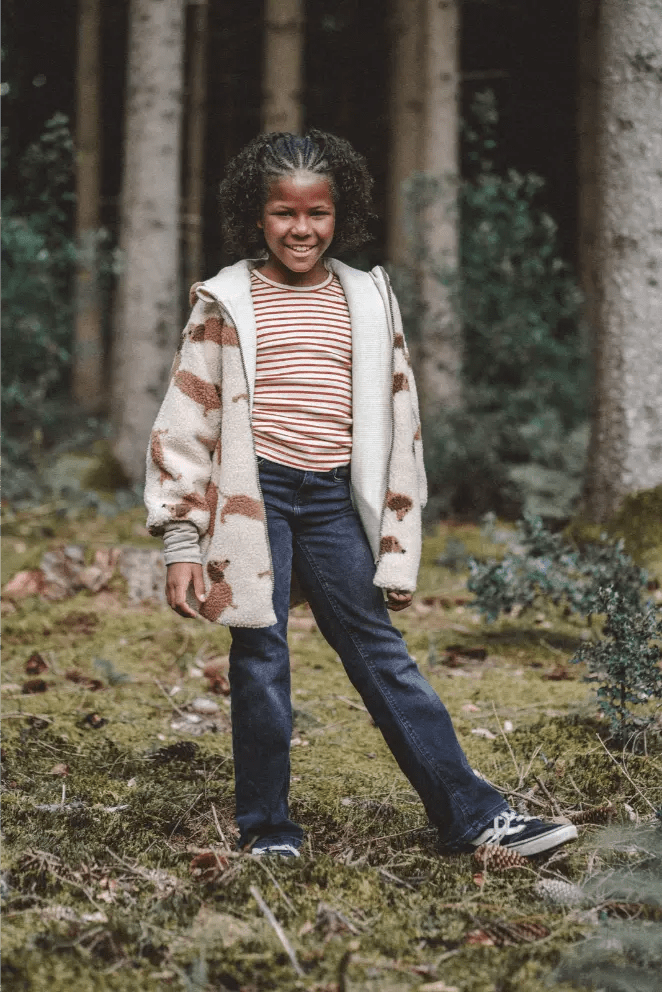 Teddyjacke Kinder Dackel - Räuberkinder 4