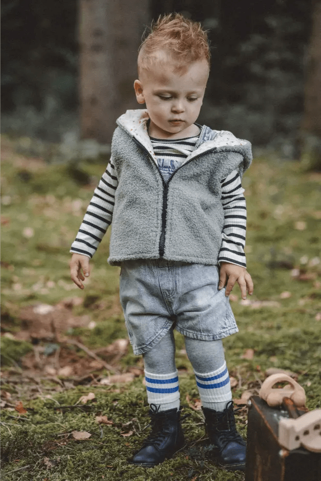 Teddyweste Kinder Mint mit Konfetti - Weste - Räuberkinder 3