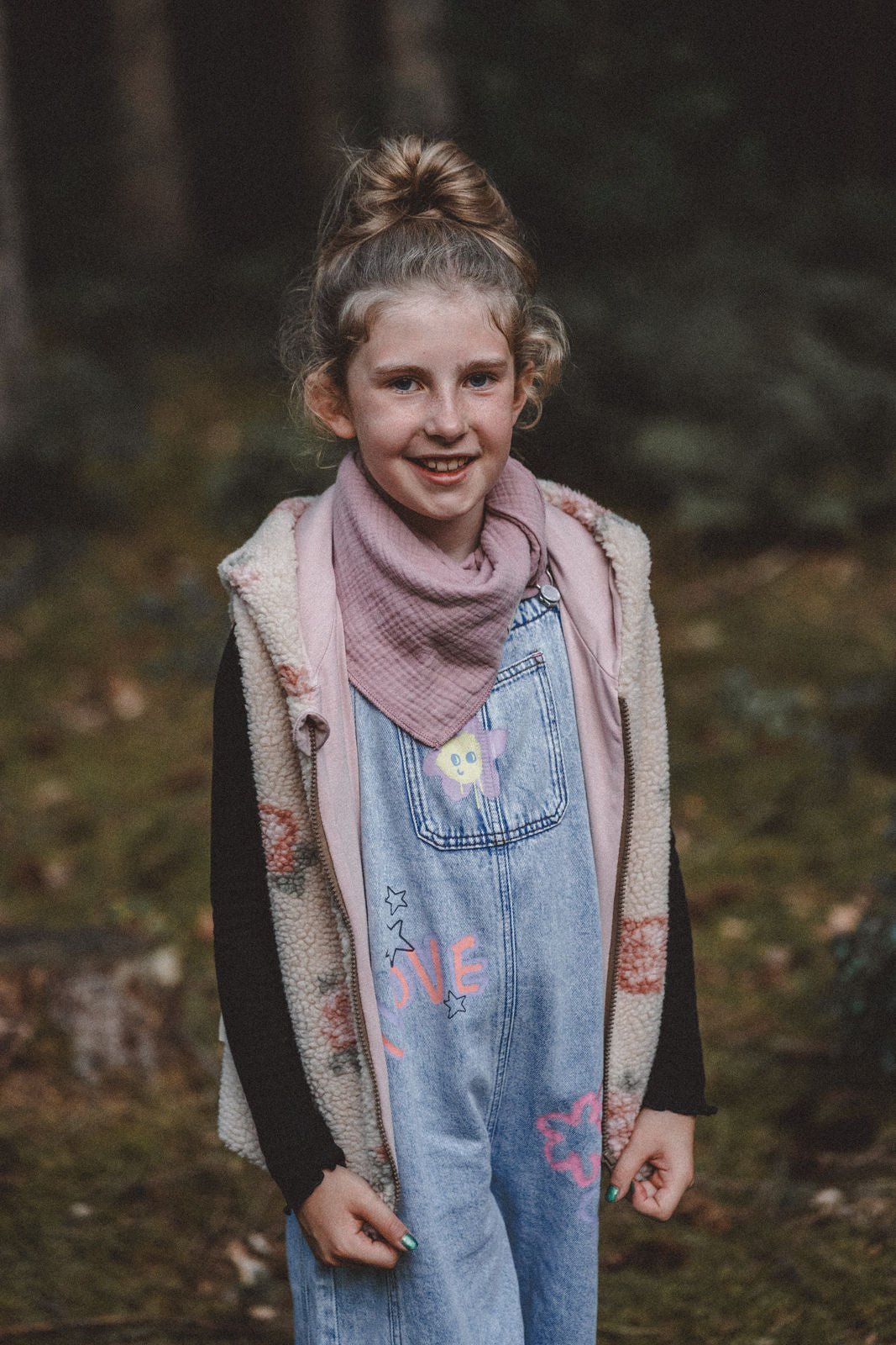 Teddyweste Kinder Rose - Räuberkinder 5