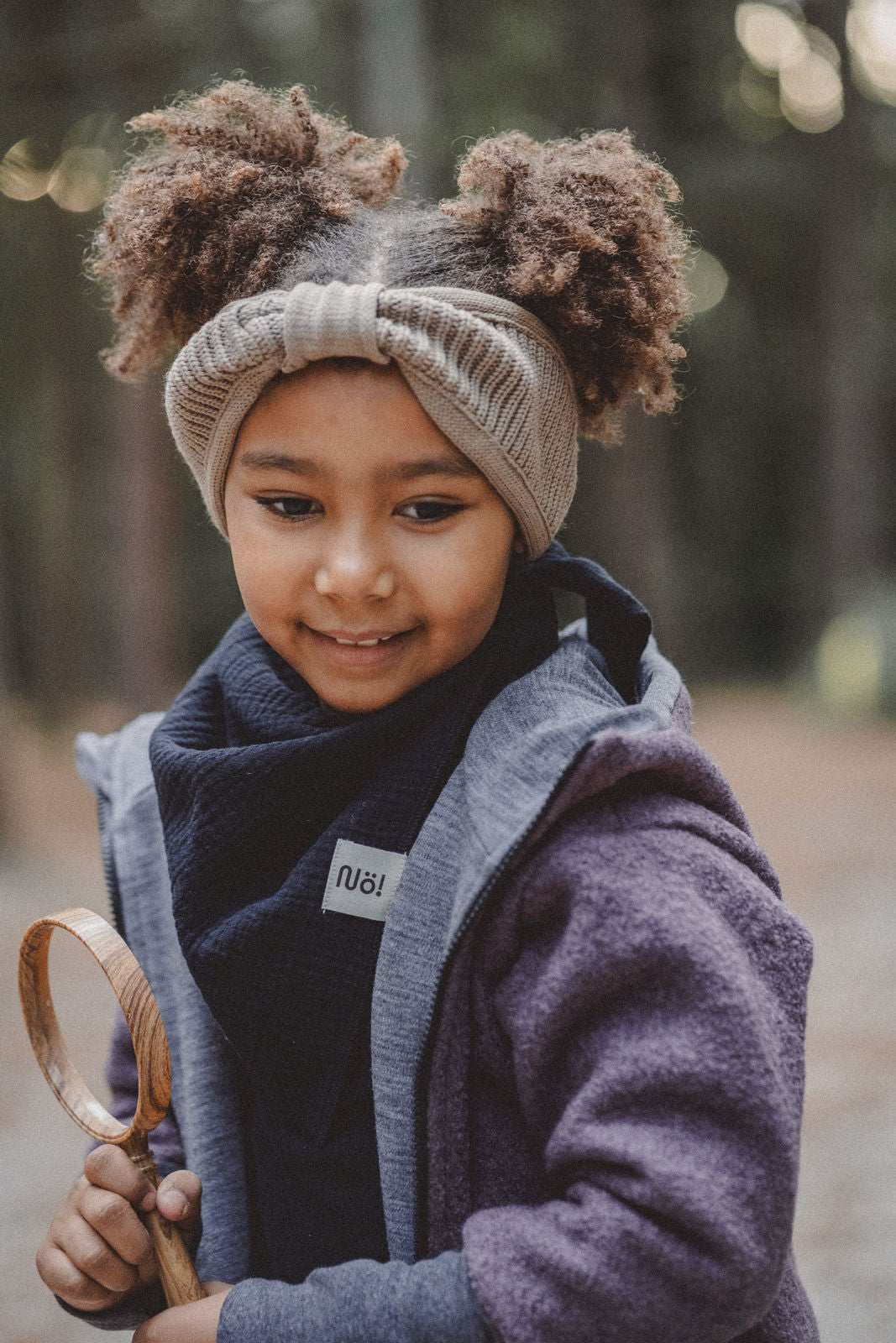 Wollwalk Jacke Kinder Kletterkind mit Merino Jersey in Mauve - Jacke - Räuberkinder 2