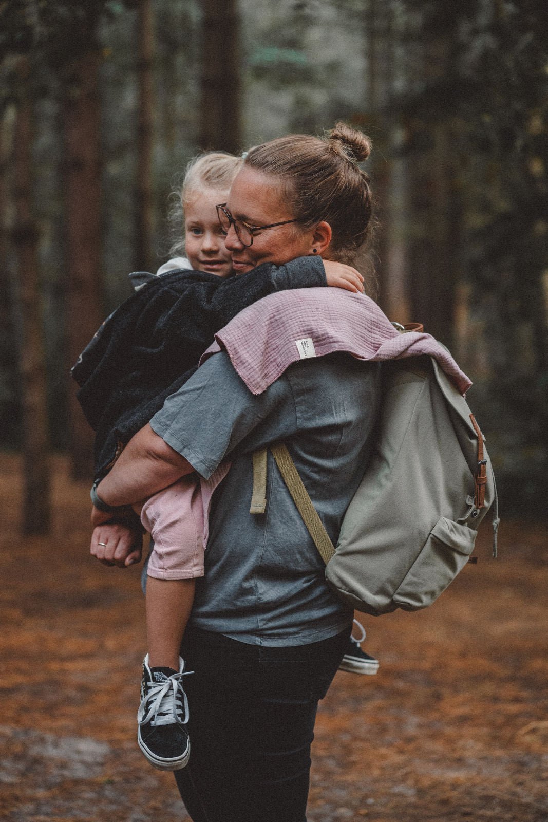 Wollwalkjacke Anthrazit / Einhorn "Nerd Horn." - Räuberkinder