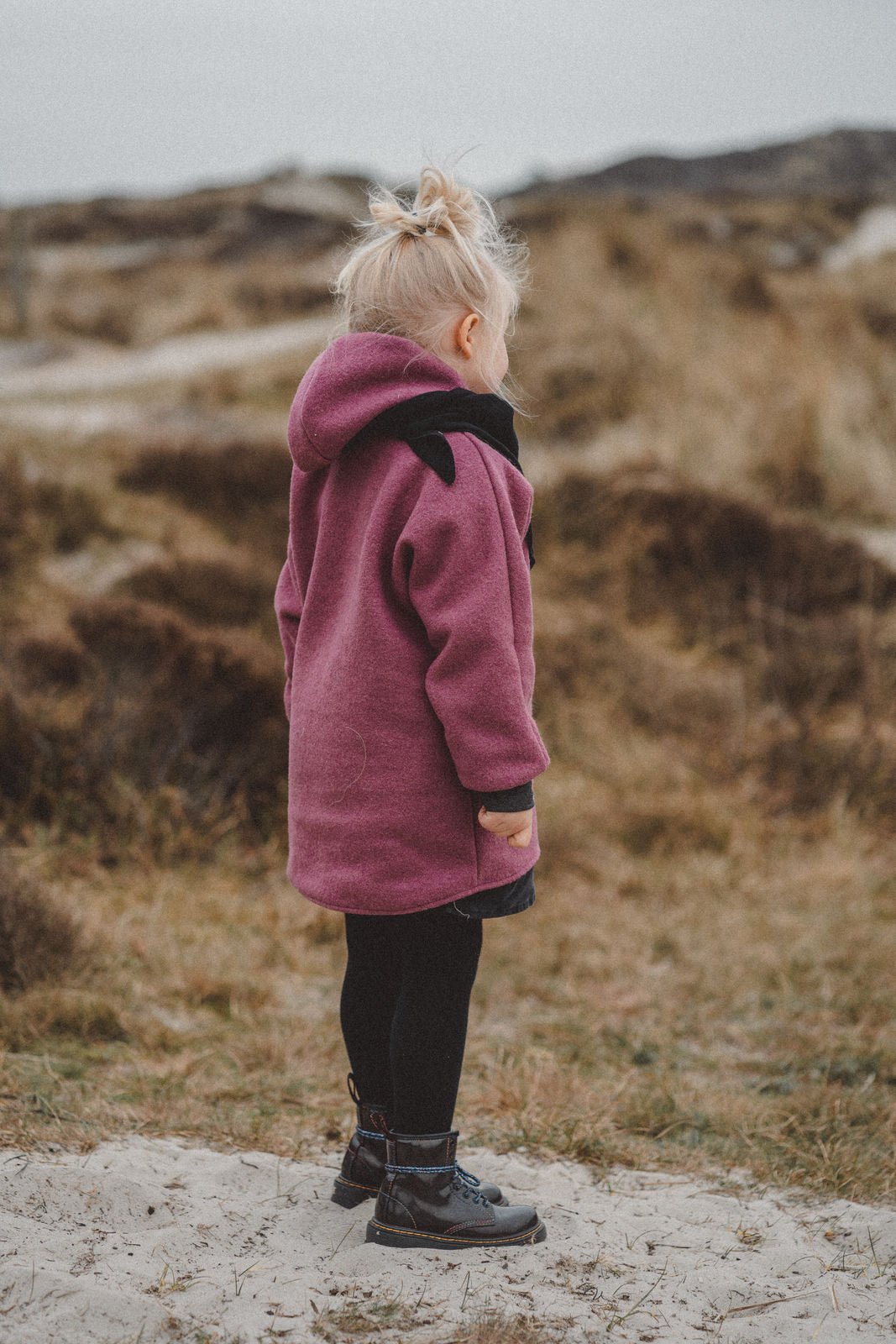 Wollwalkjacke Beere / Space - Räuberkinder