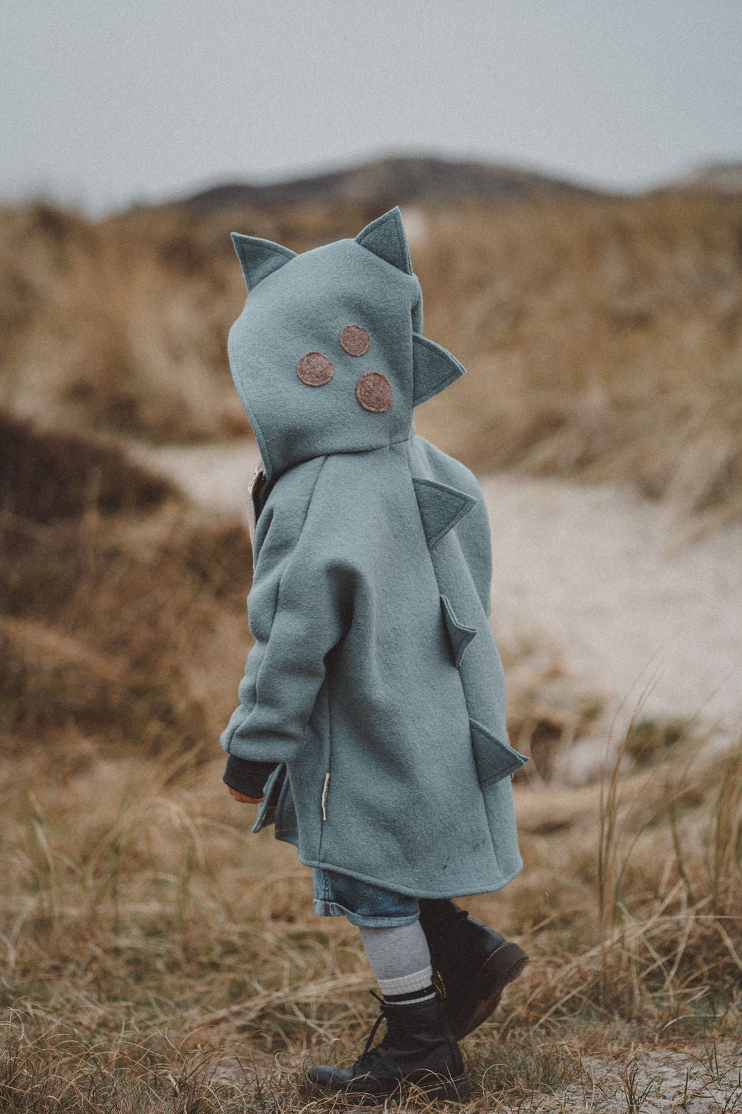 Wollwalkjacke Dino Mint - Räuberkinder