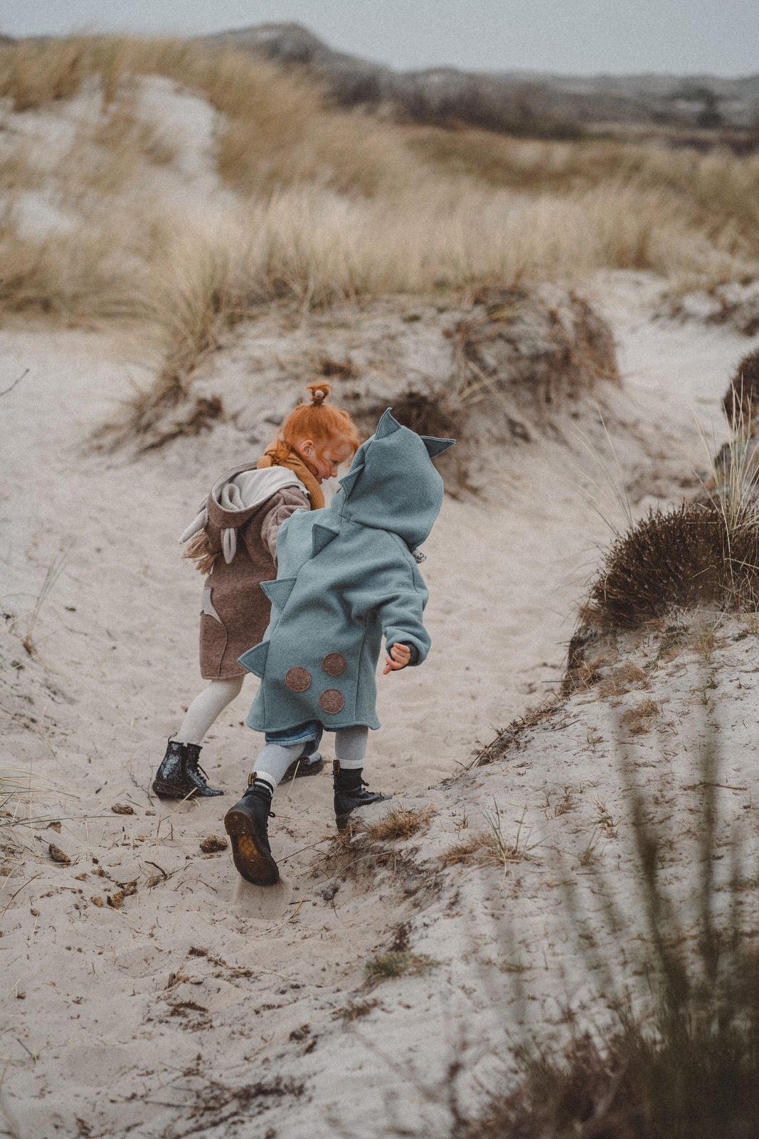 Wollwalkjacke Dino Mint - Räuberkinder