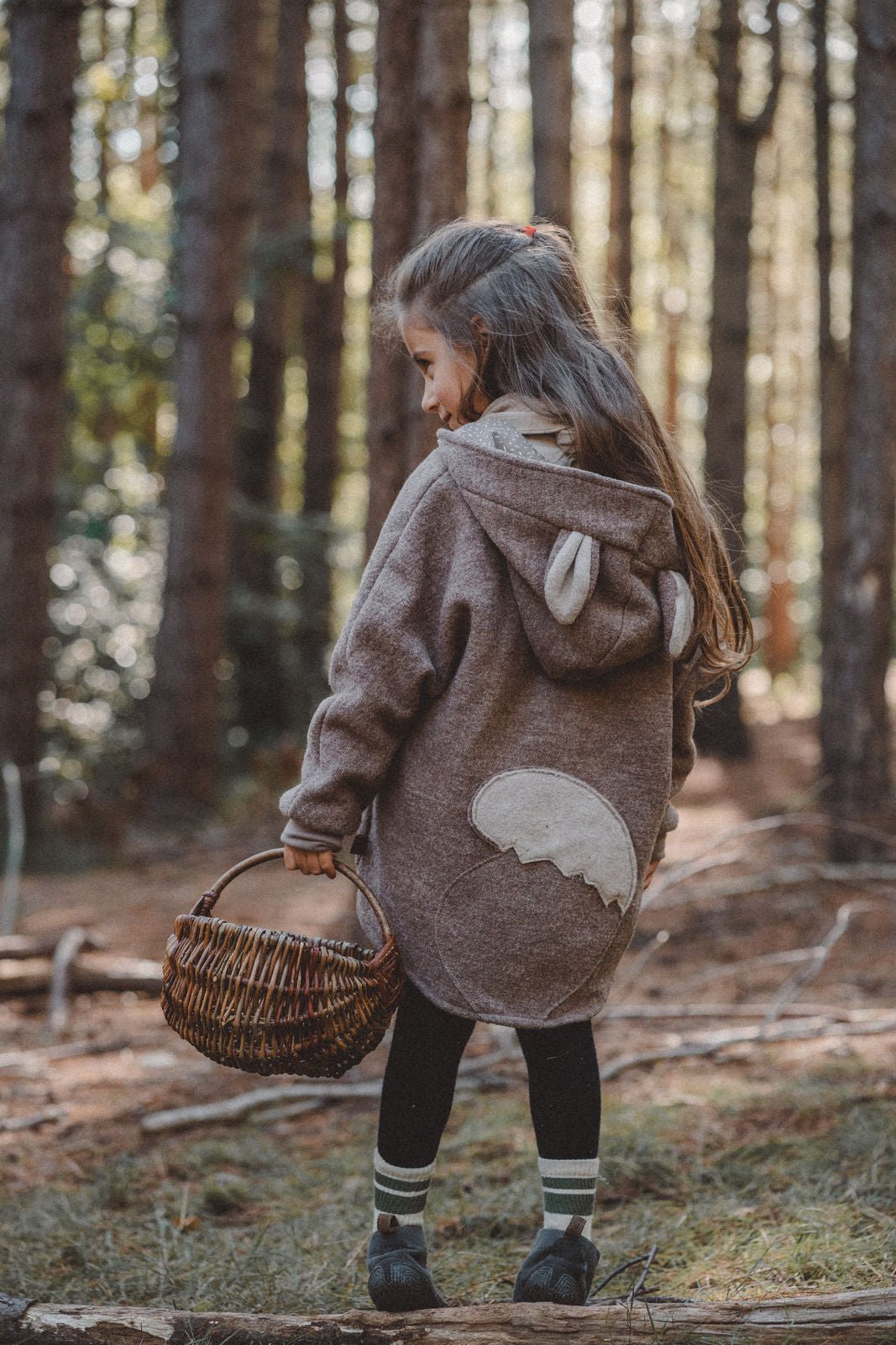 Wollwalkjacke Eichhörnchen - Räuberkinder