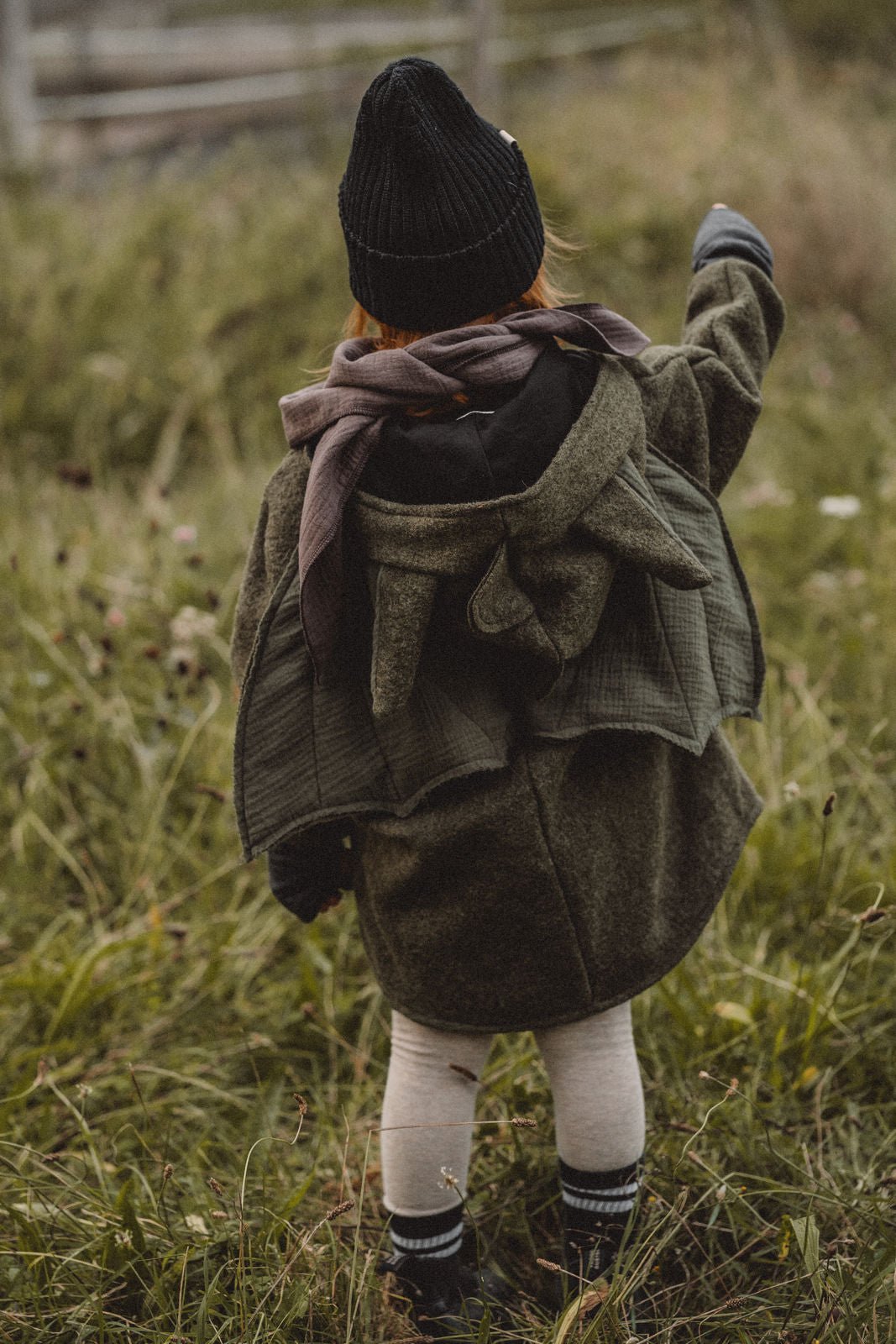 Wollwalkjacke fabelhafter Drache - Räuberkinder