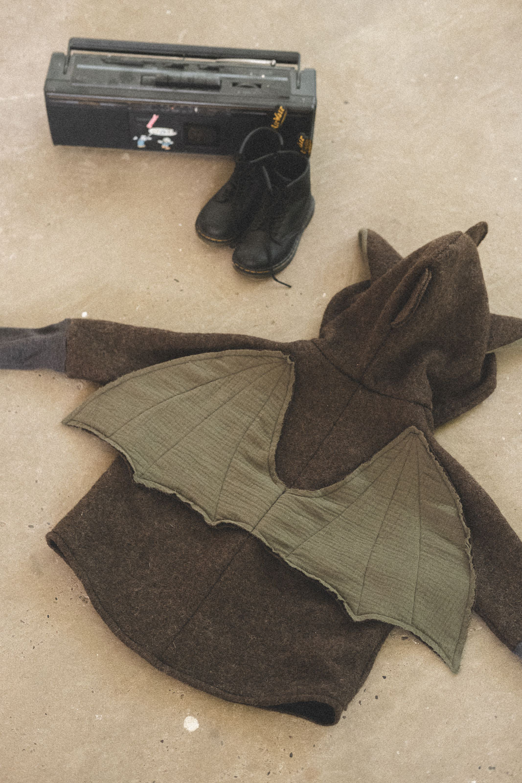 Wollwalkjacke fabelhafter Drache - Räuberkinder