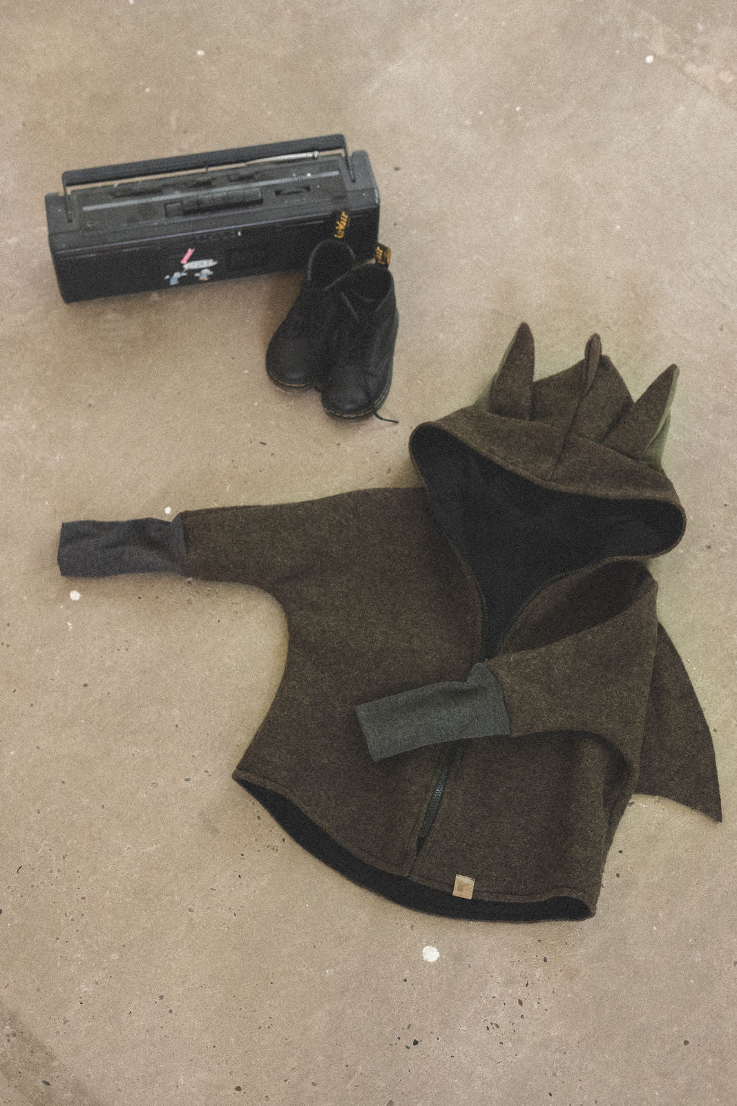 Wollwalkjacke fabelhafter Drache - Räuberkinder