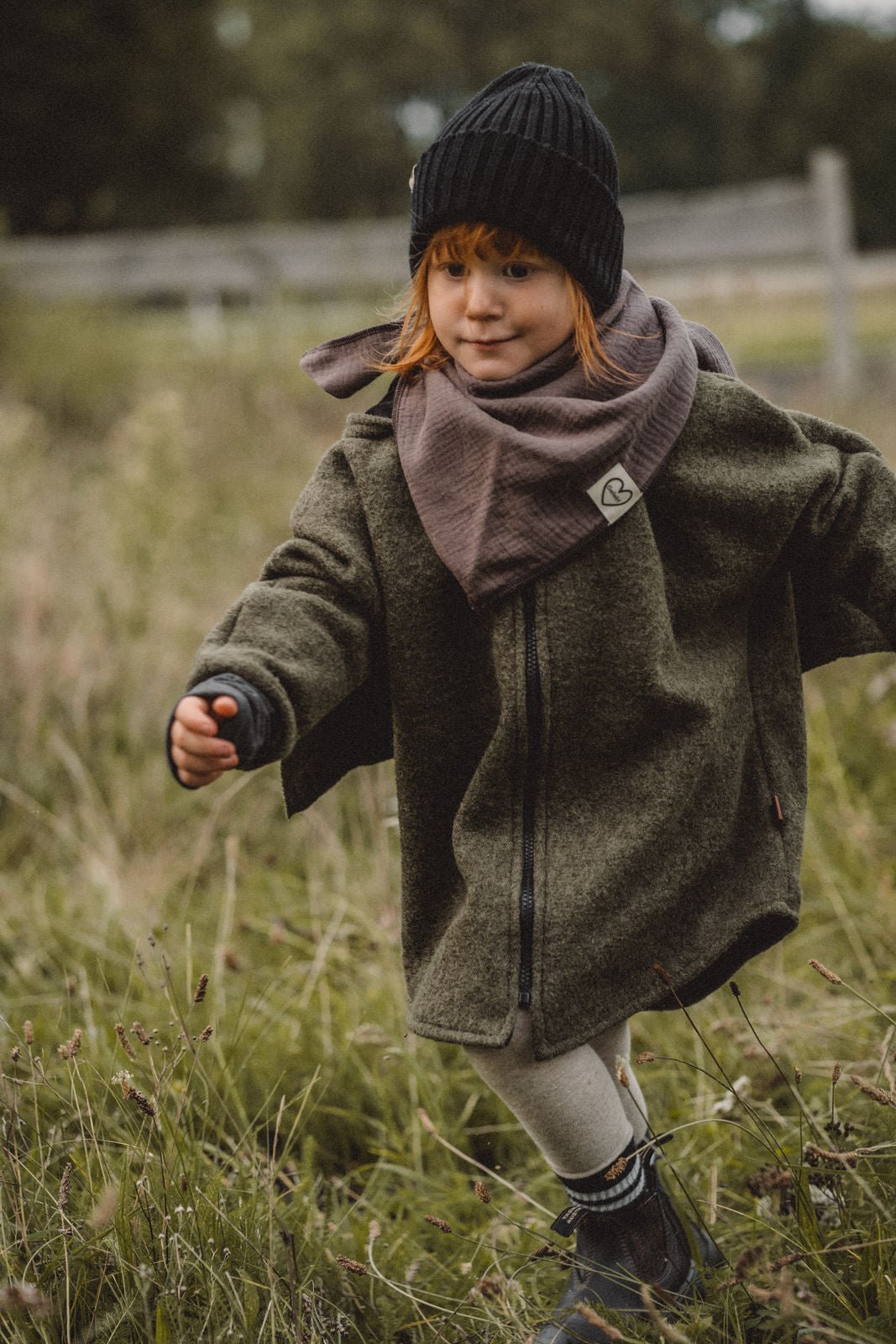 Wollwalkjacke fabelhafter Drache - Räuberkinder